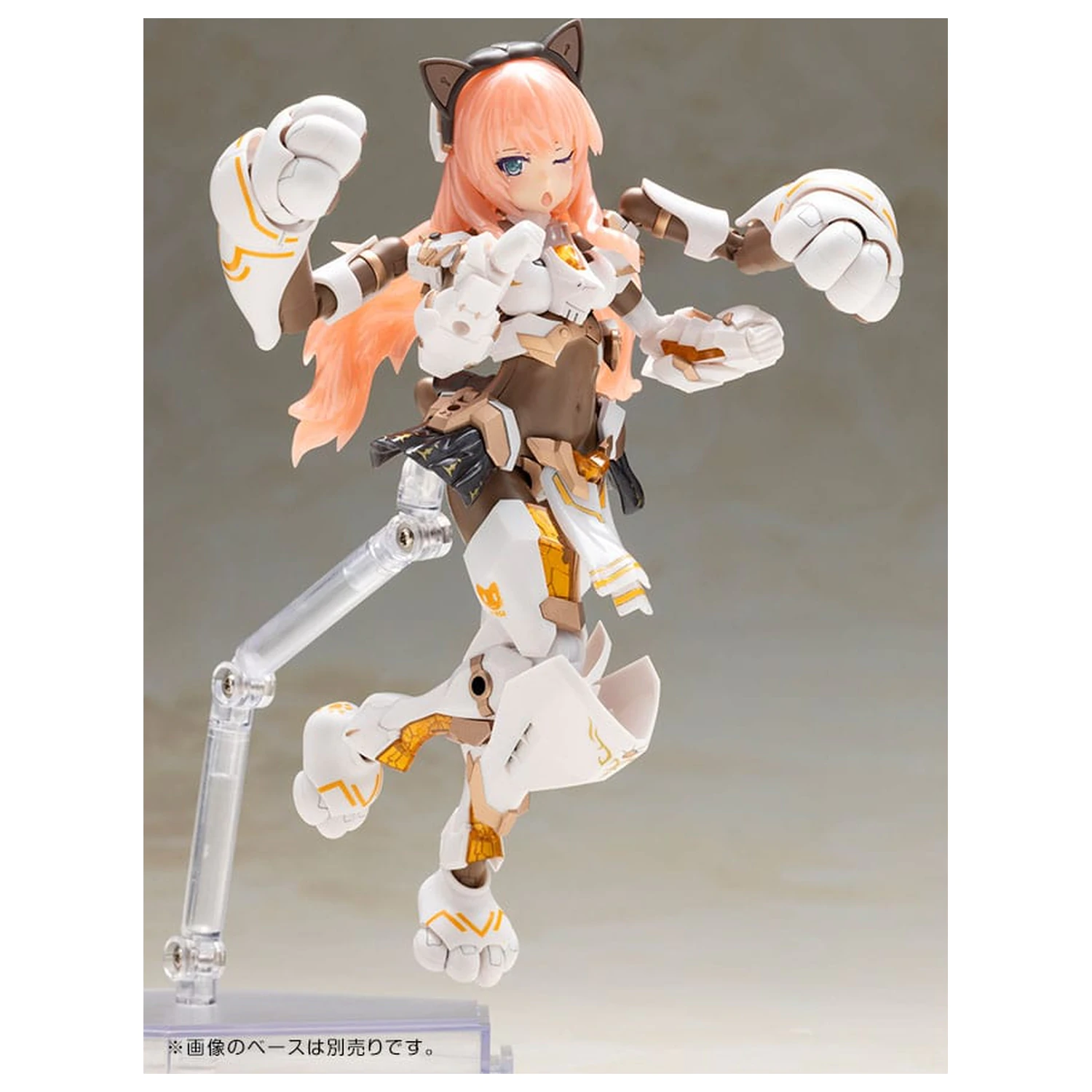 Frame Arms Girl plastová modelová stavebnice Durga I Cat Armor Ver. Calico 16 cm fotografii produktu