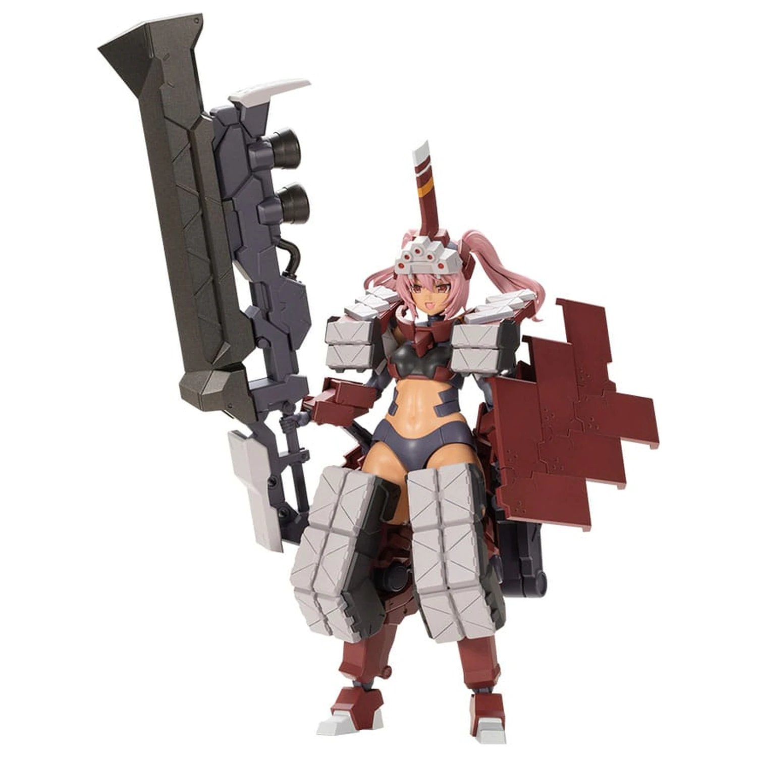 Frame Arms Girl Plastic Model Kit Kagutsuchi-Otsu Fencer 19 cm fotografii produktu