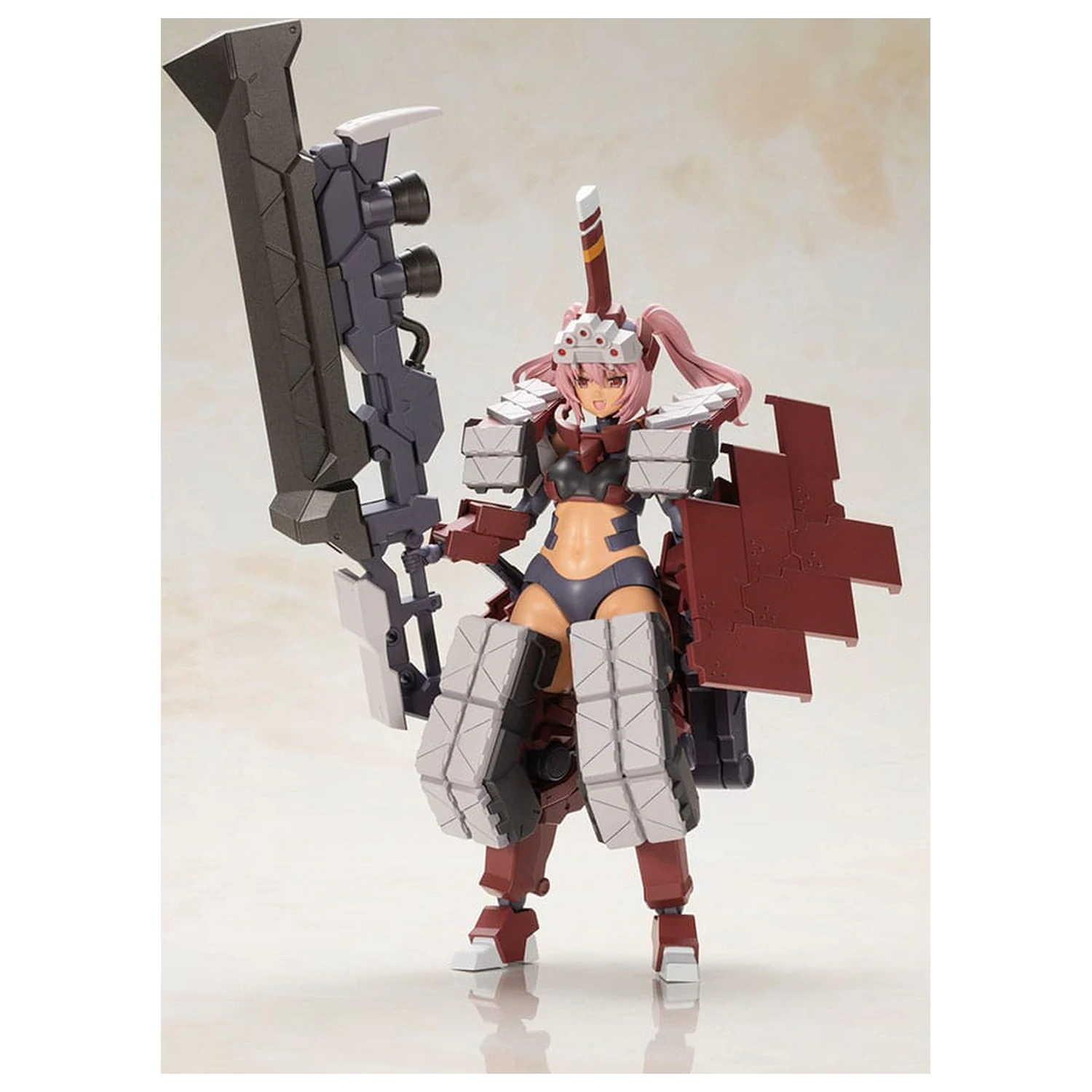 Frame Arms Girl Plastic Model Kit Kagutsuchi-Otsu Fencer 19 cm fotografii produktu