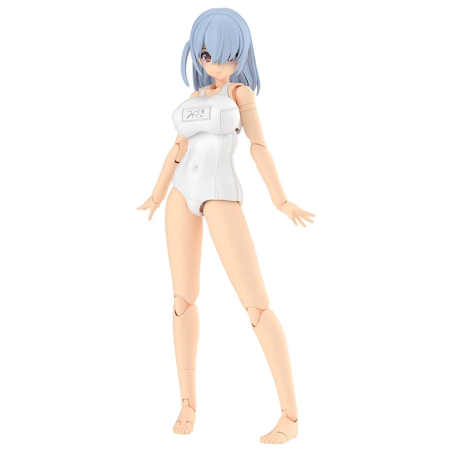 Frame Arms Girl Plastic Model Kit Mizuki School Swimsuits White Ver. 16 cm fotografii produktu