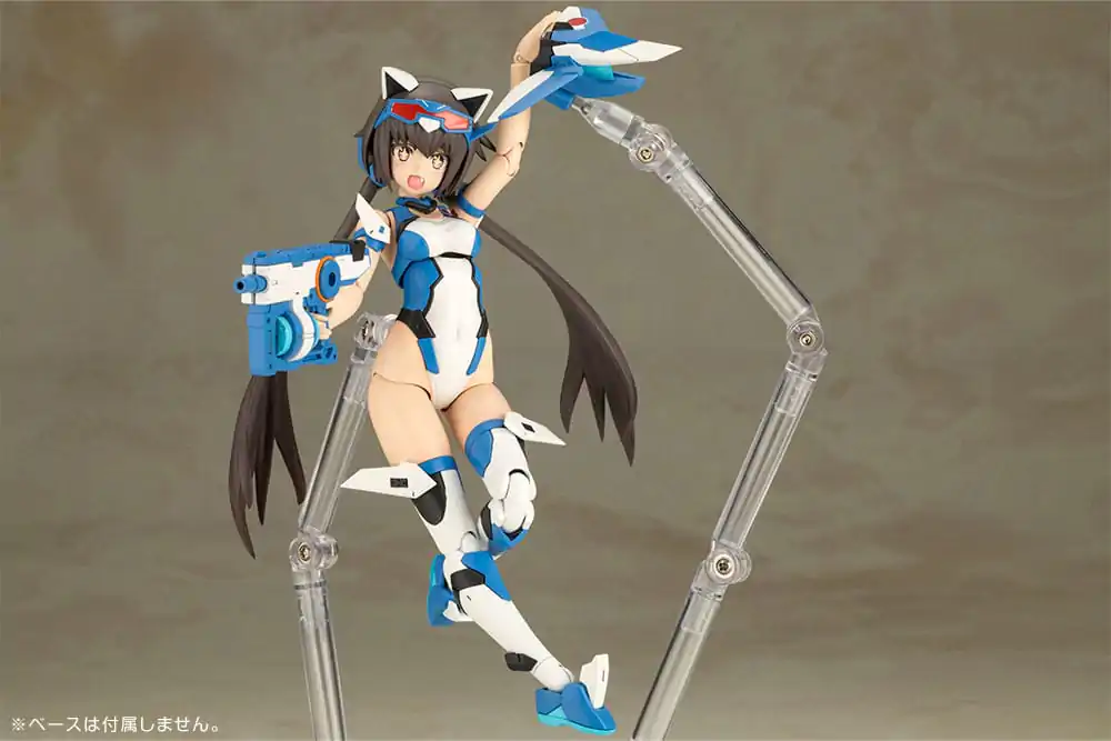 Frame Arms Girl Plastová stavebnice modelu Stylet Swimsuit Blue Impulse Color Ver. 16 cm fotografii produktu