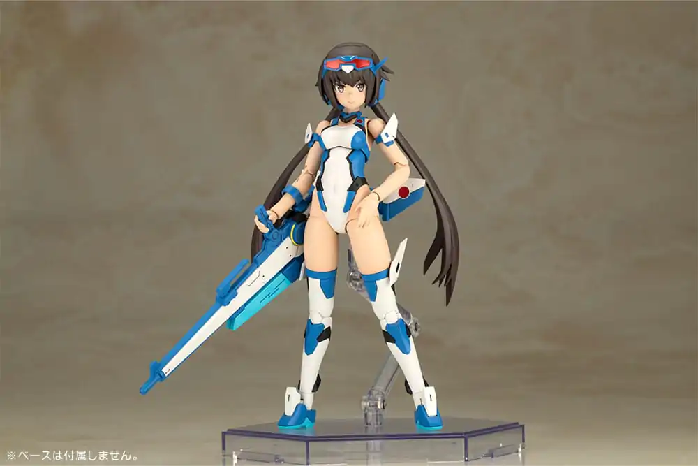 Frame Arms Girl Plastová stavebnice modelu Stylet Swimsuit Blue Impulse Color Ver. 16 cm fotografii produktu