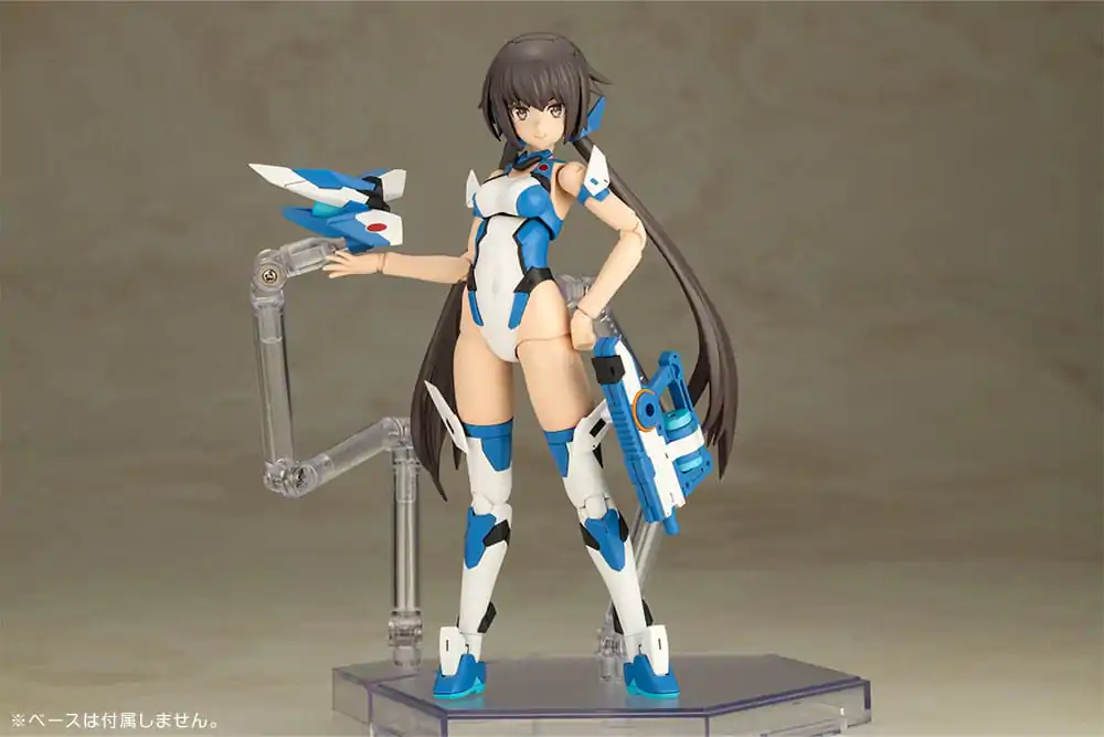 Frame Arms Girl Plastová stavebnice modelu Stylet Swimsuit Blue Impulse Color Ver. 16 cm fotografii produktu