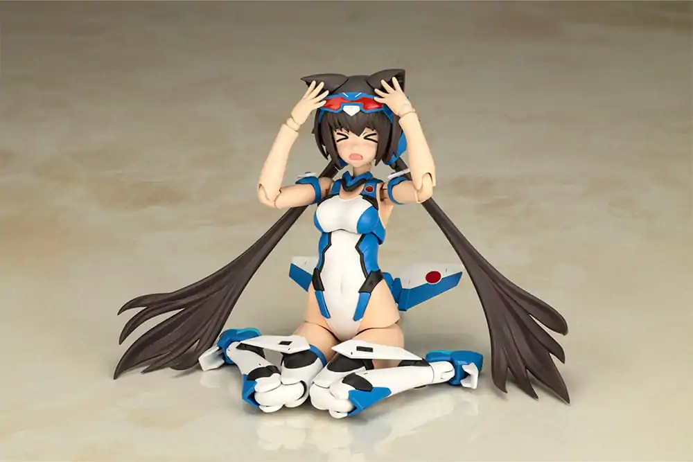 Frame Arms Girl Plastová stavebnice modelu Stylet Swimsuit Blue Impulse Color Ver. 16 cm fotografii produktu