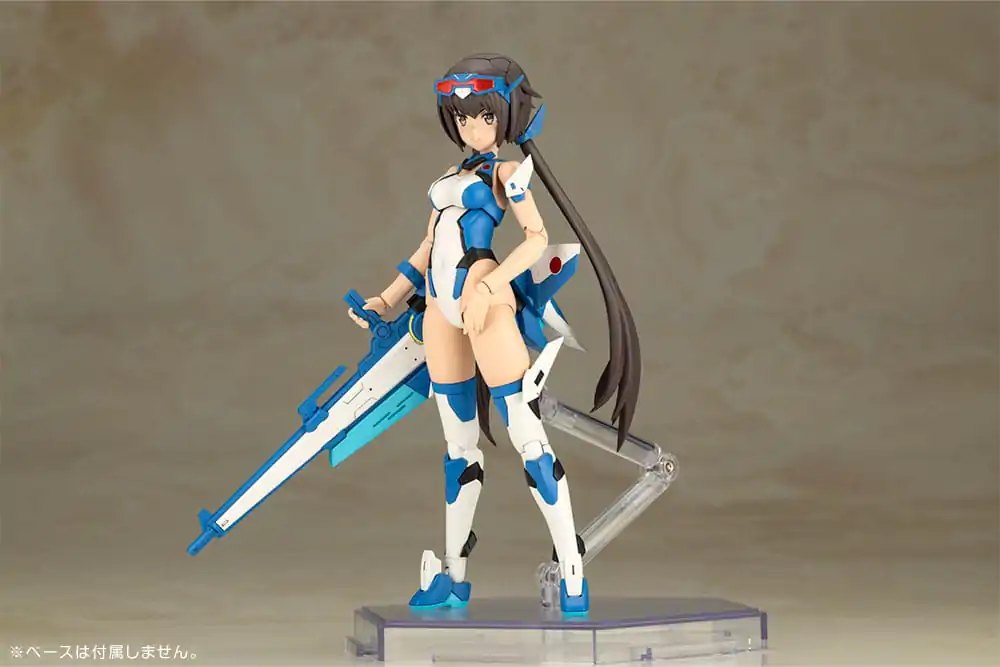 Frame Arms Girl Plastová stavebnice modelu Stylet Swimsuit Blue Impulse Color Ver. 16 cm fotografii produktu