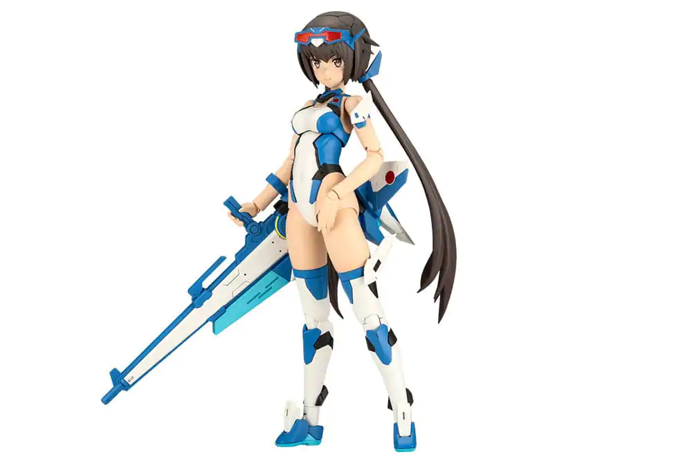 Frame Arms Girl Plastová stavebnice modelu Stylet Swimsuit Blue Impulse Color Ver. 16 cm fotografii produktu