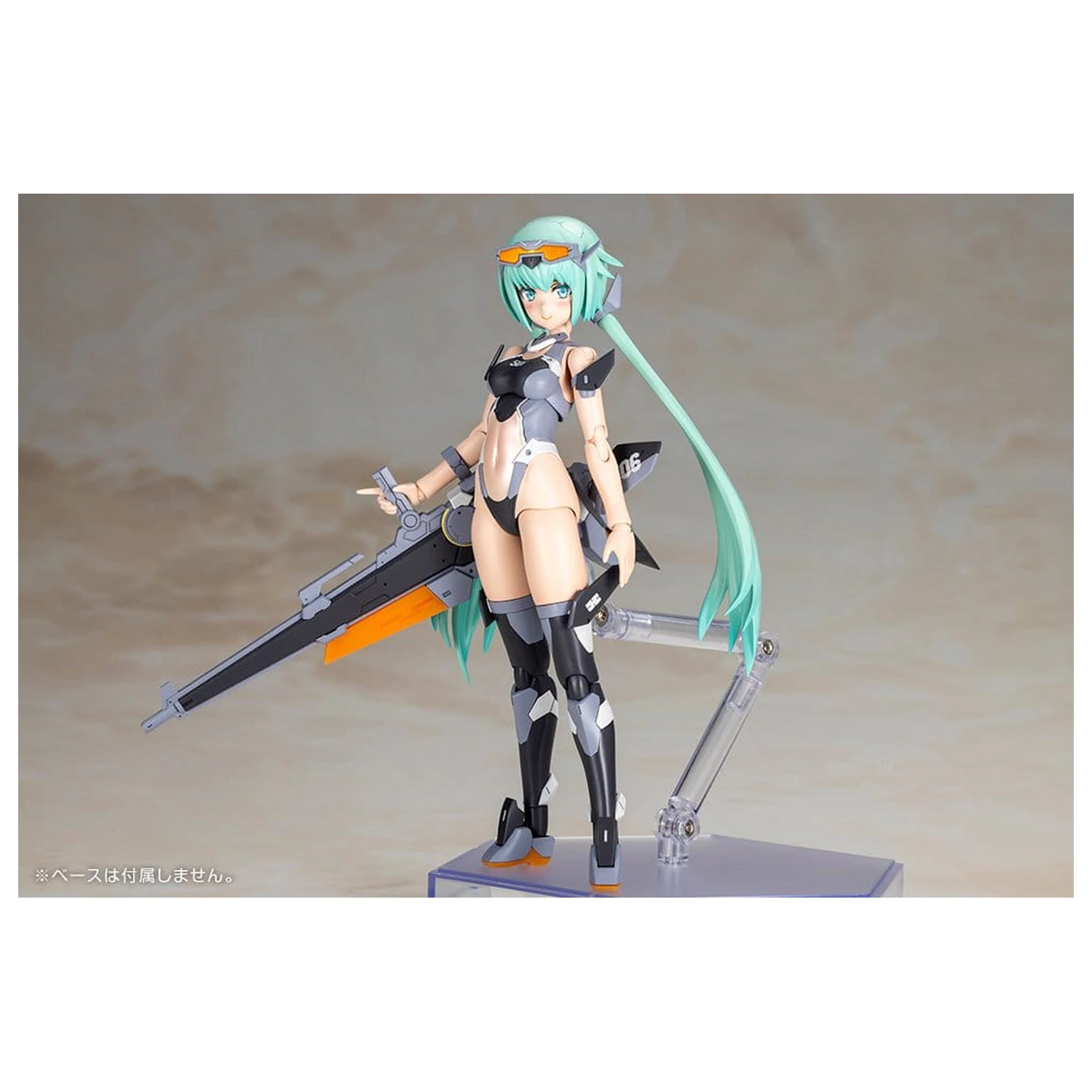 Frame Arms Girl Plastový model Kit Stylet Swimsuit Low Visibility Ver. 16 cm fotografii produktu