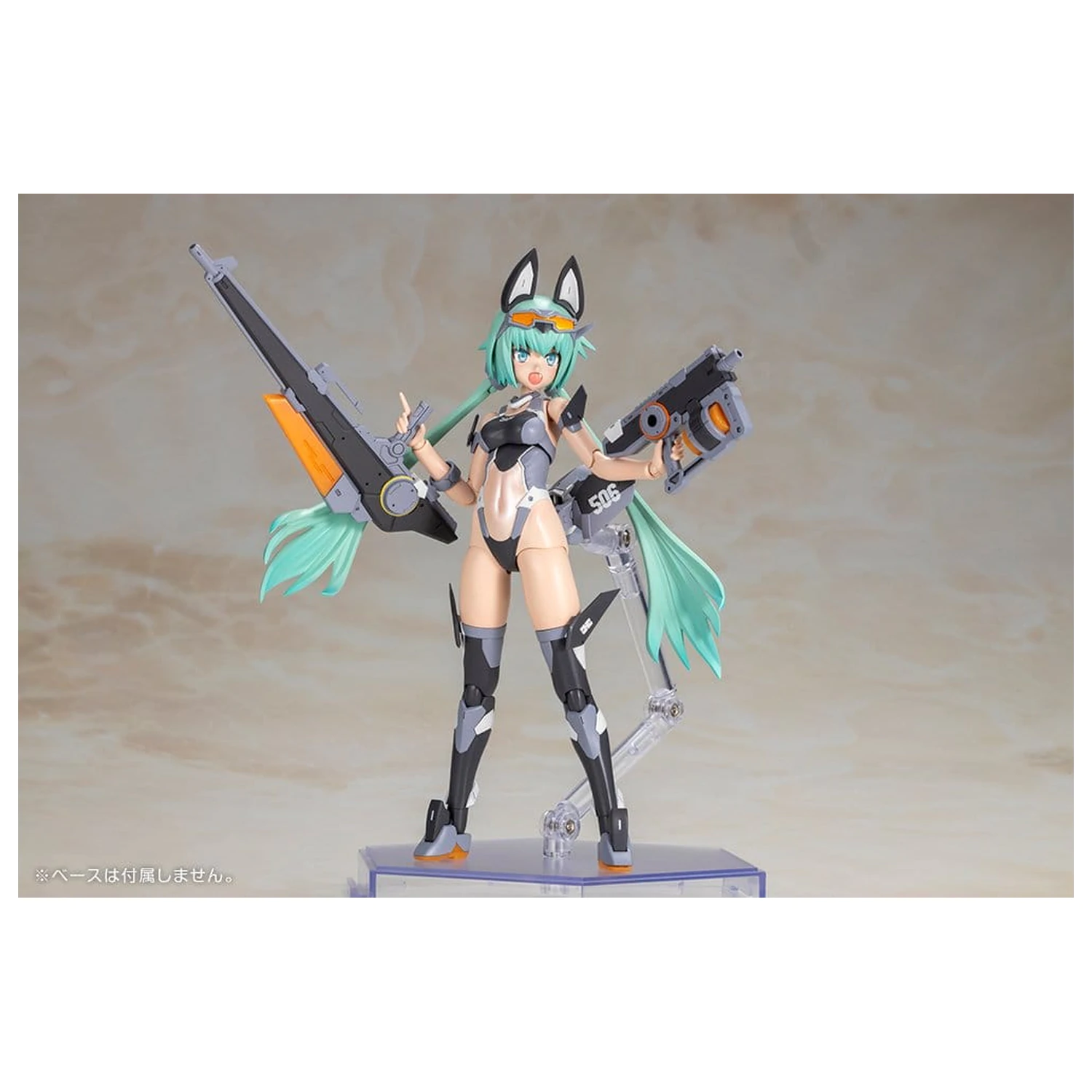 Frame Arms Girl Plastový model Kit Stylet Swimsuit Low Visibility Ver. 16 cm fotografii produktu