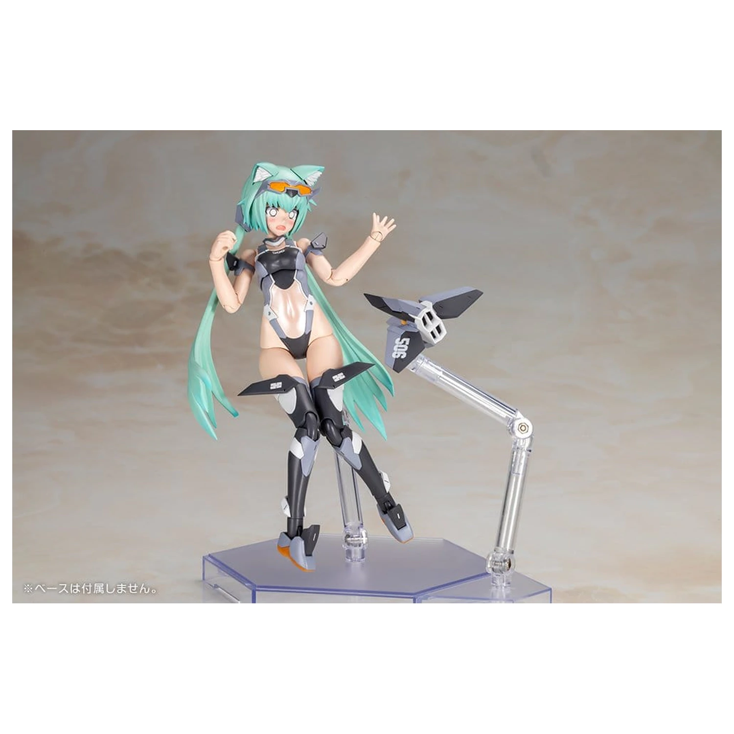Frame Arms Girl Plastový model Kit Stylet Swimsuit Low Visibility Ver. 16 cm fotografii produktu