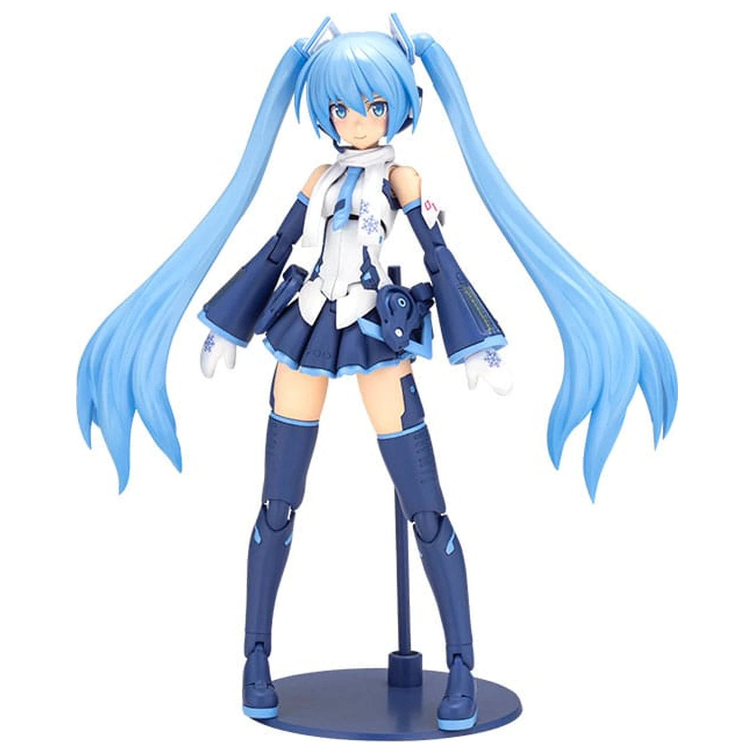 Frame Arms Girl x Hatsune Miku Plastová Modelová Sada Frame Music Girl Snow Miku Another Color Ver. 15 cm fotografii produktu