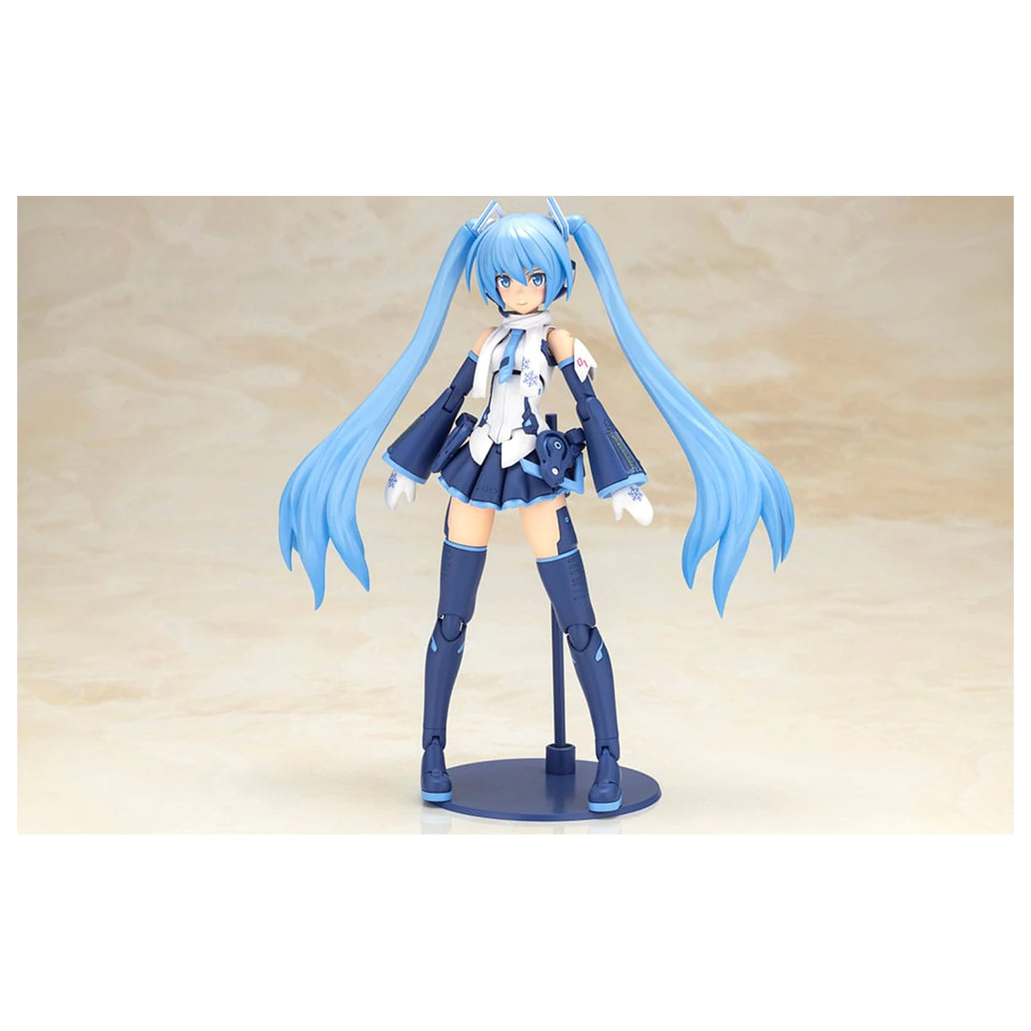 Frame Arms Girl x Hatsune Miku Plastová Modelová Sada Frame Music Girl Snow Miku Another Color Ver. 15 cm fotografii produktu