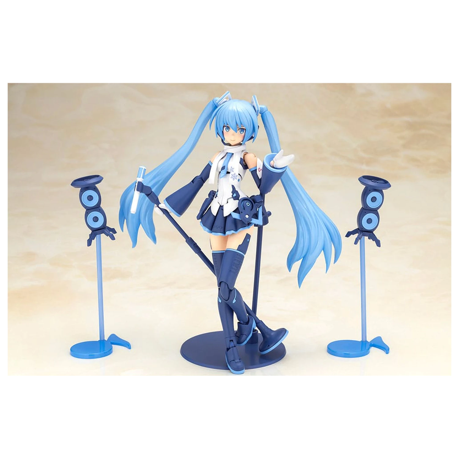 Frame Arms Girl x Hatsune Miku Plastová Modelová Sada Frame Music Girl Snow Miku Another Color Ver. 15 cm fotografii produktu