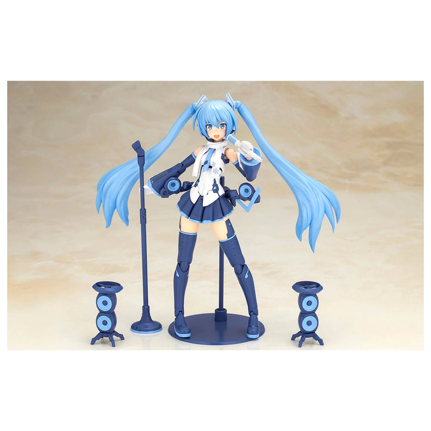 Frame Arms Girl x Hatsune Miku Plastová Modelová Sada Frame Music Girl Snow Miku Another Color Ver. 15 cm fotografii produktu
