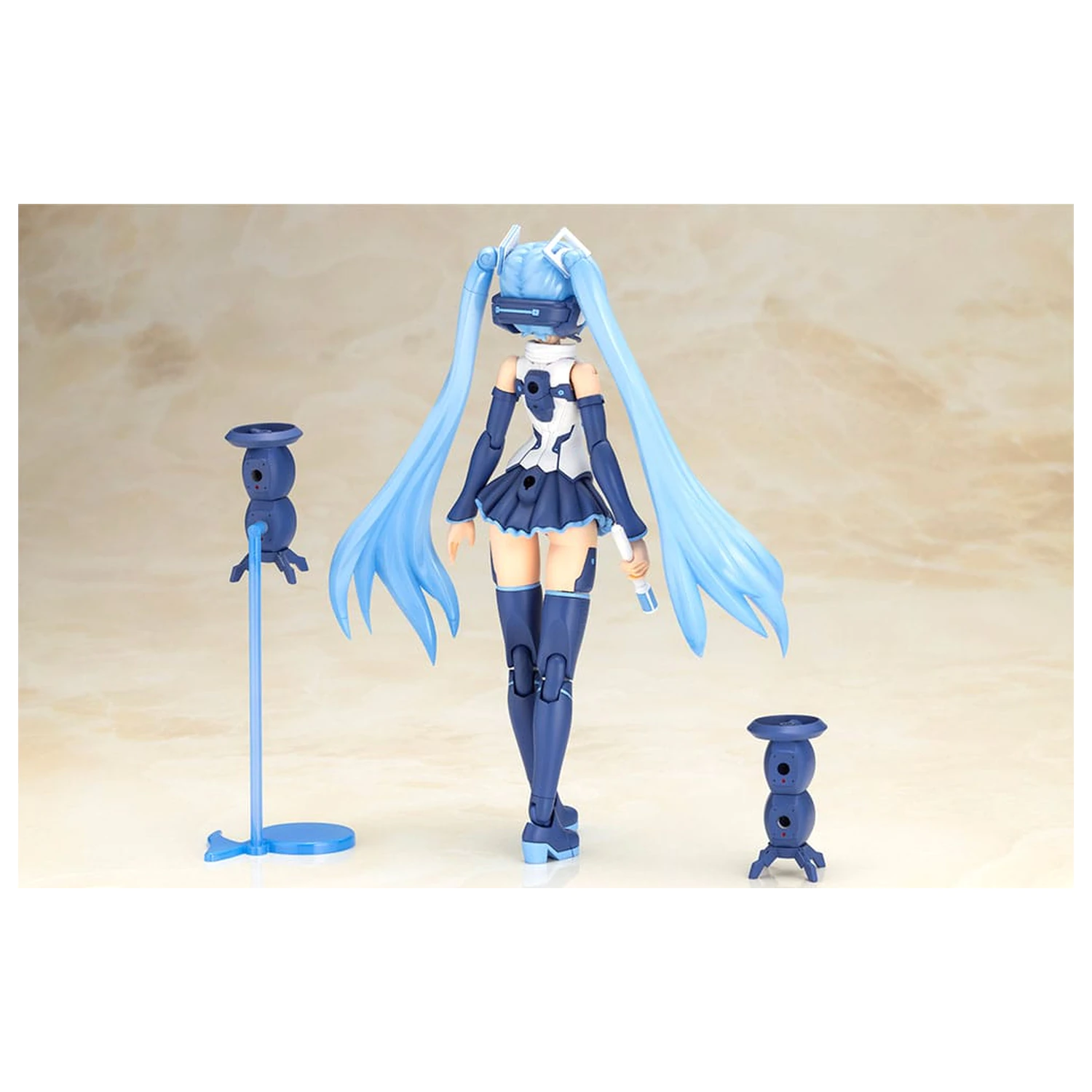Frame Arms Girl x Hatsune Miku Plastová Modelová Sada Frame Music Girl Snow Miku Another Color Ver. 15 cm fotografii produktu
