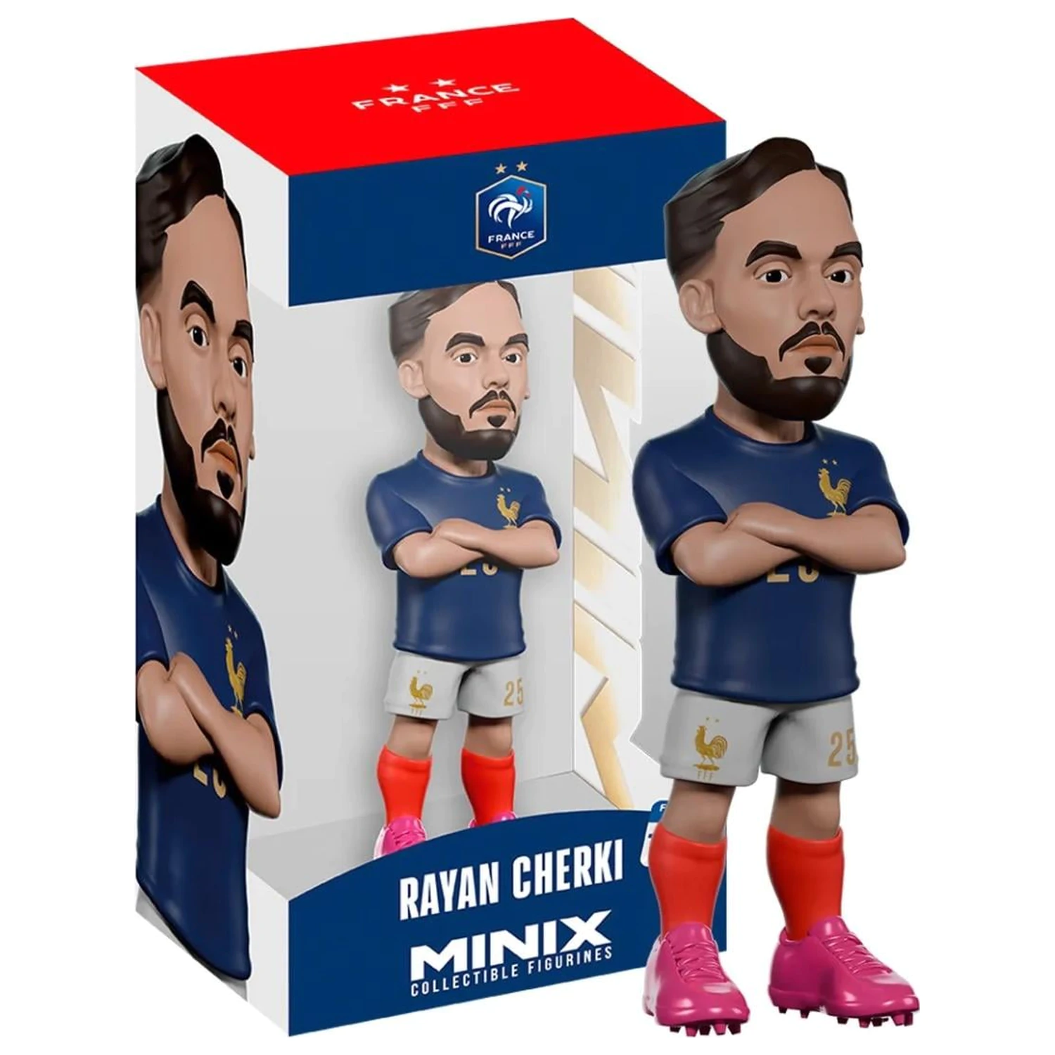 France Cherki figurka Minix World Cup 12cm fotografii produktu