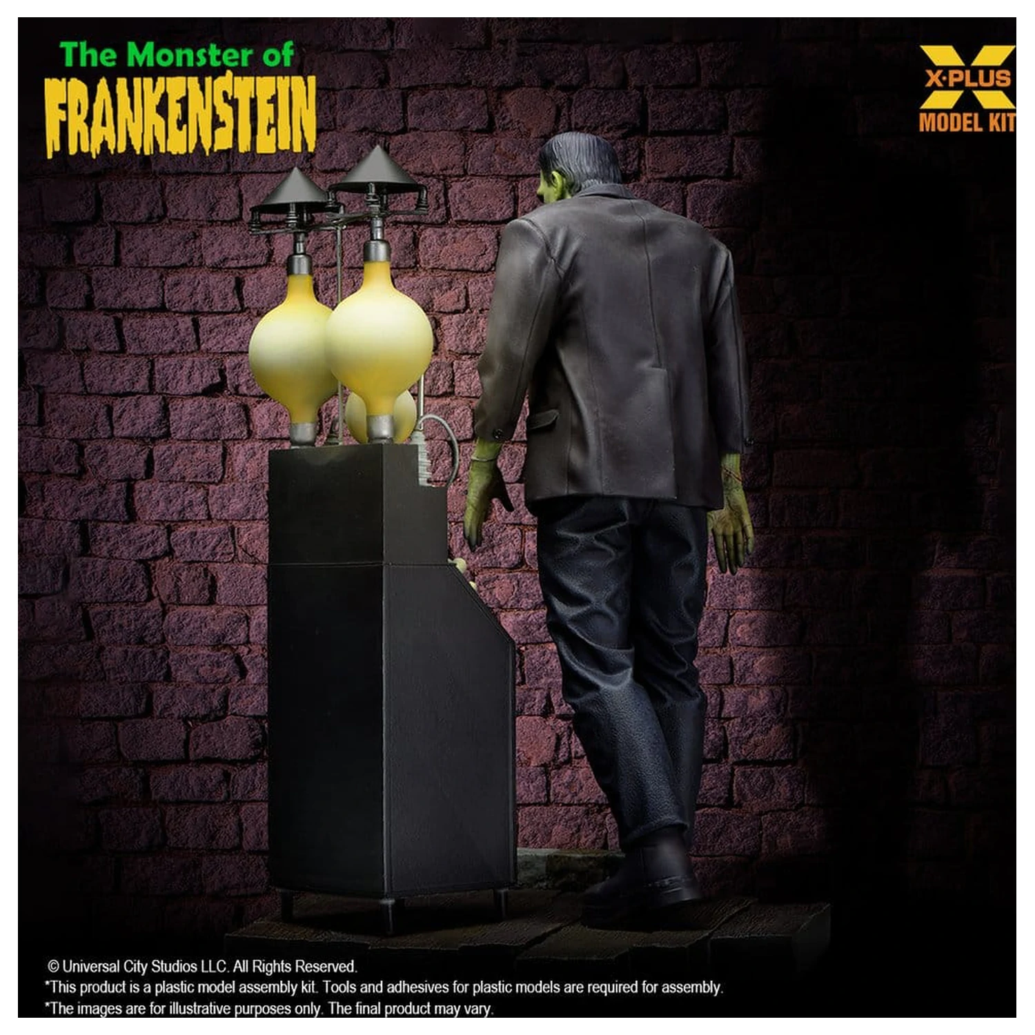 Frankenstein plastový model – stavebnice 1/8 The Monster of Frankenstein 27 cm fotografii produktu