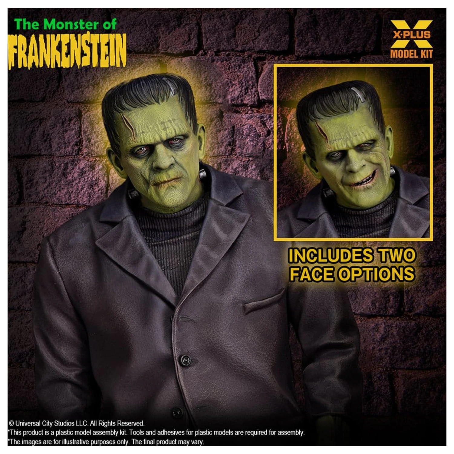 Frankenstein plastový model – stavebnice 1/8 The Monster of Frankenstein 27 cm fotografii produktu