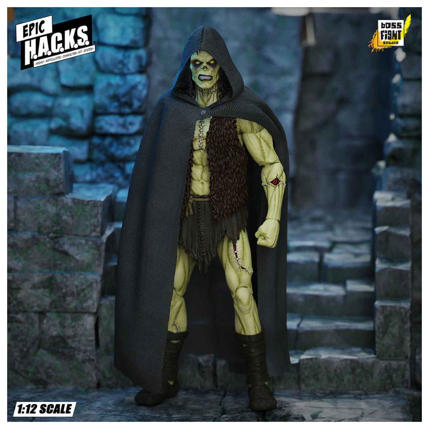 Frankenstein's Monster Epic H.A.C.K.S. Akční figurka 1/12 Undead Creature 19 cm fotografii produktu