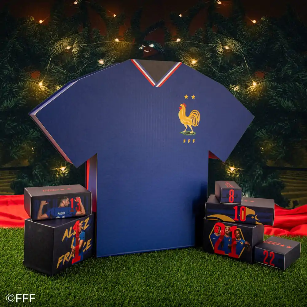 Deluxe adventní kalendář Francouzské fotbalové federace 2025 fotografii produktu