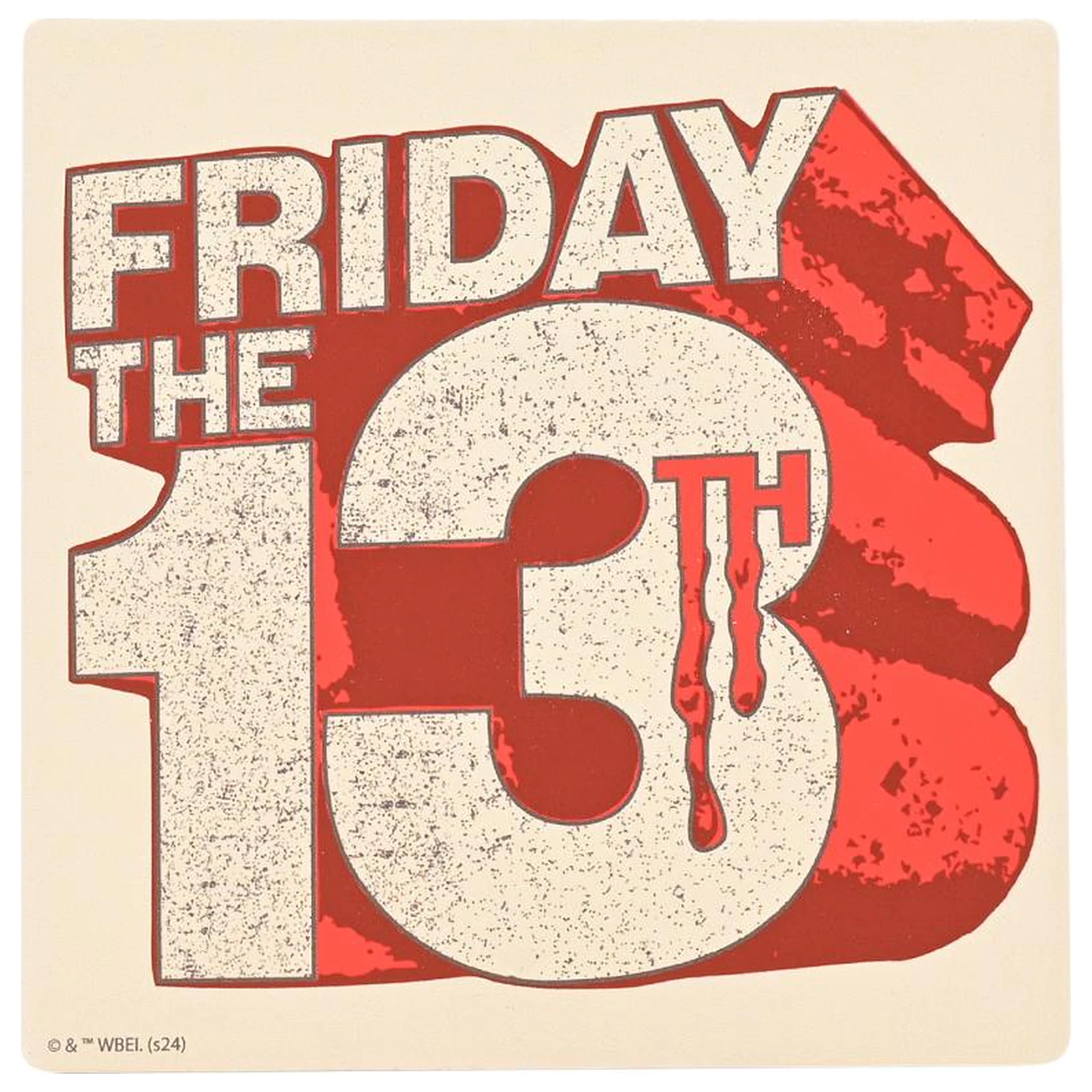 Friday 13th Logo keramická čtvercová podložka pod hrnek fotografii produktu
