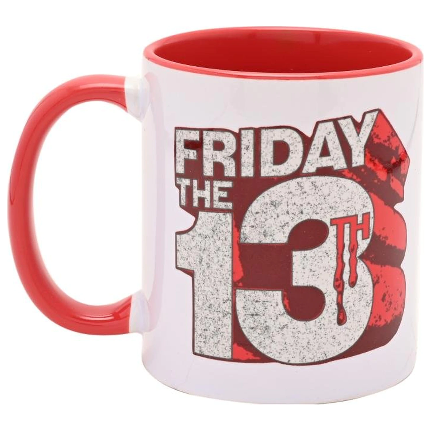 Friday the 13th Logo vnitřně barevný hrnek 325ml fotografii produktu