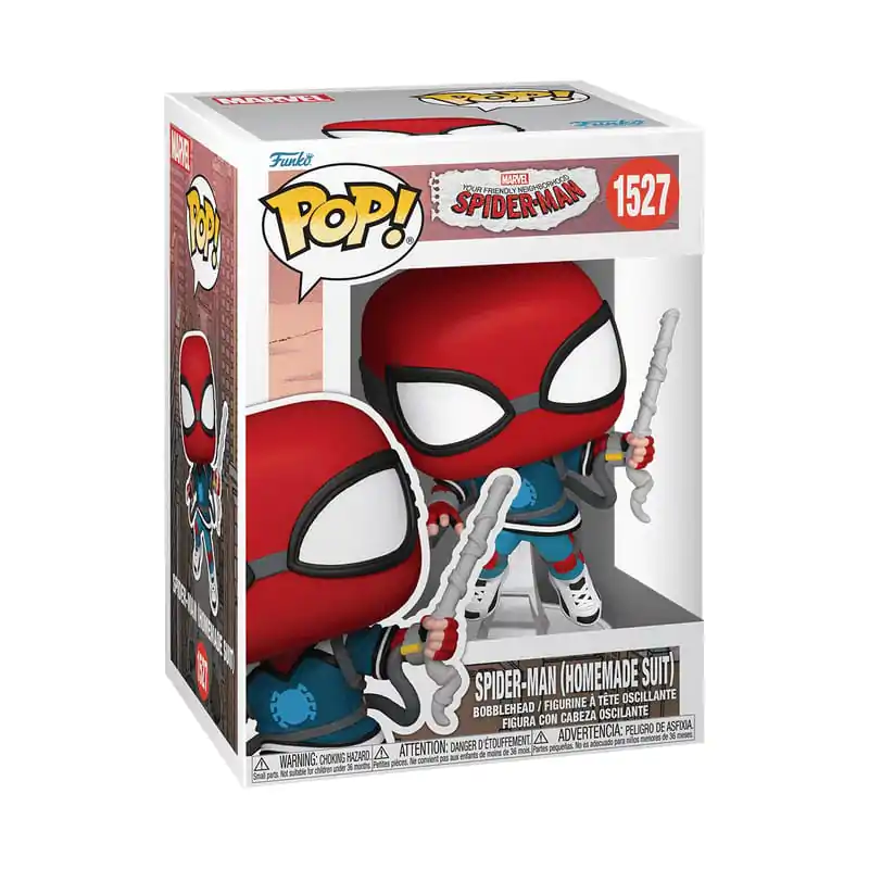Friendly Neighborhood Spider-Man Funko POP! vinylová figurka Proto Suit Spider-Man 9 cm fotografii produktu