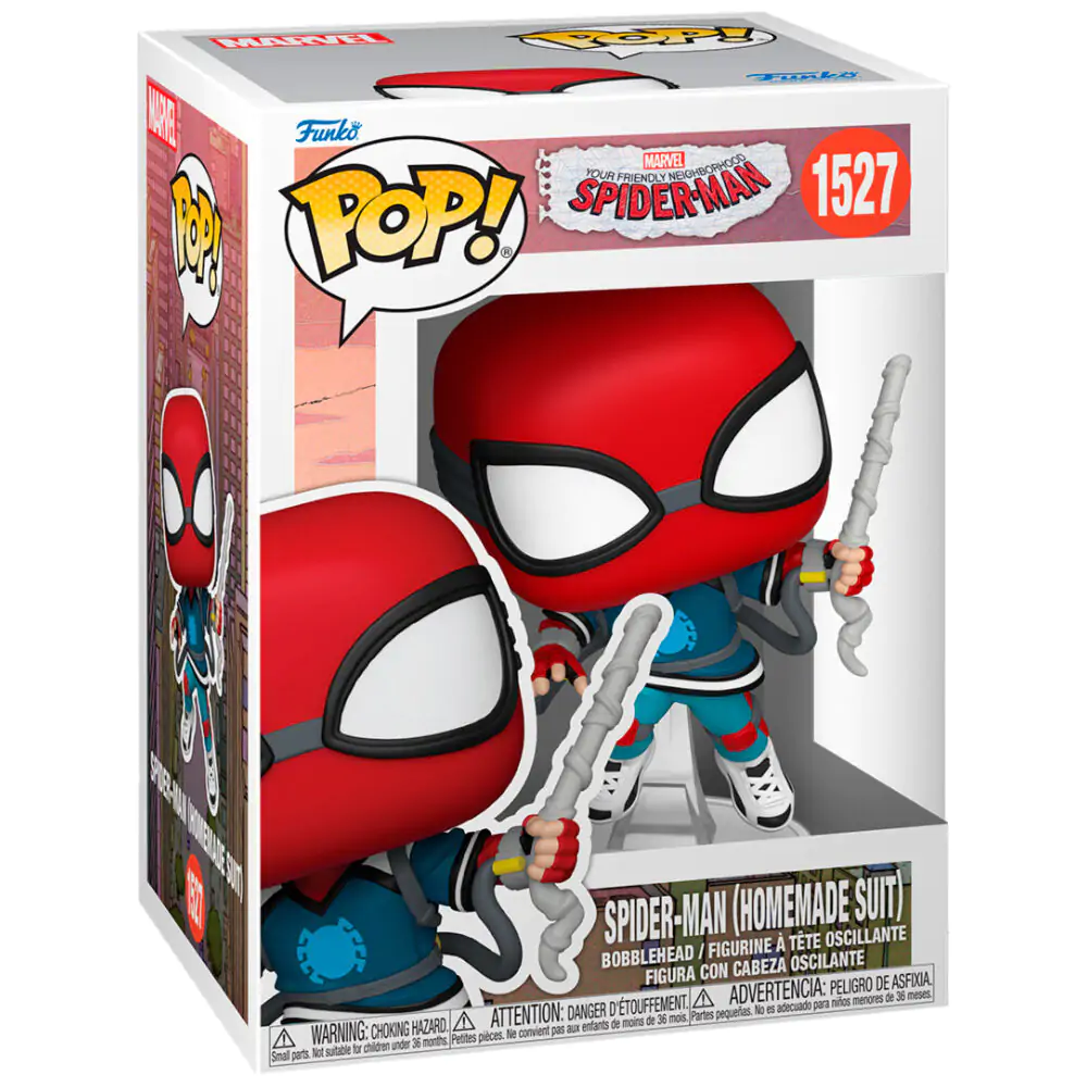 Friendly Neighborhood Spider-Man Funko POP! vinylová figurka Proto Suit Spider-Man 9 cm fotografii produktu