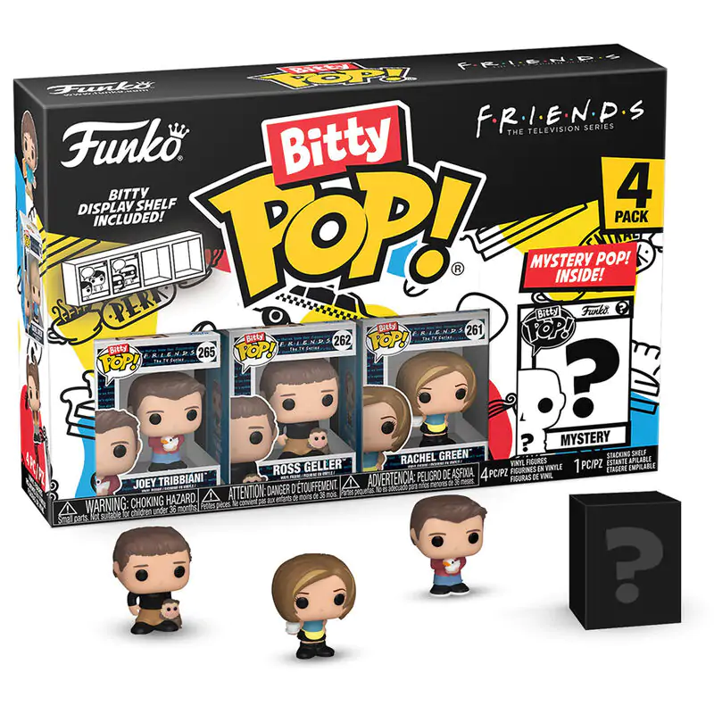 Blister 4 figurky Bitty POP Friends Joey fotografii produktu