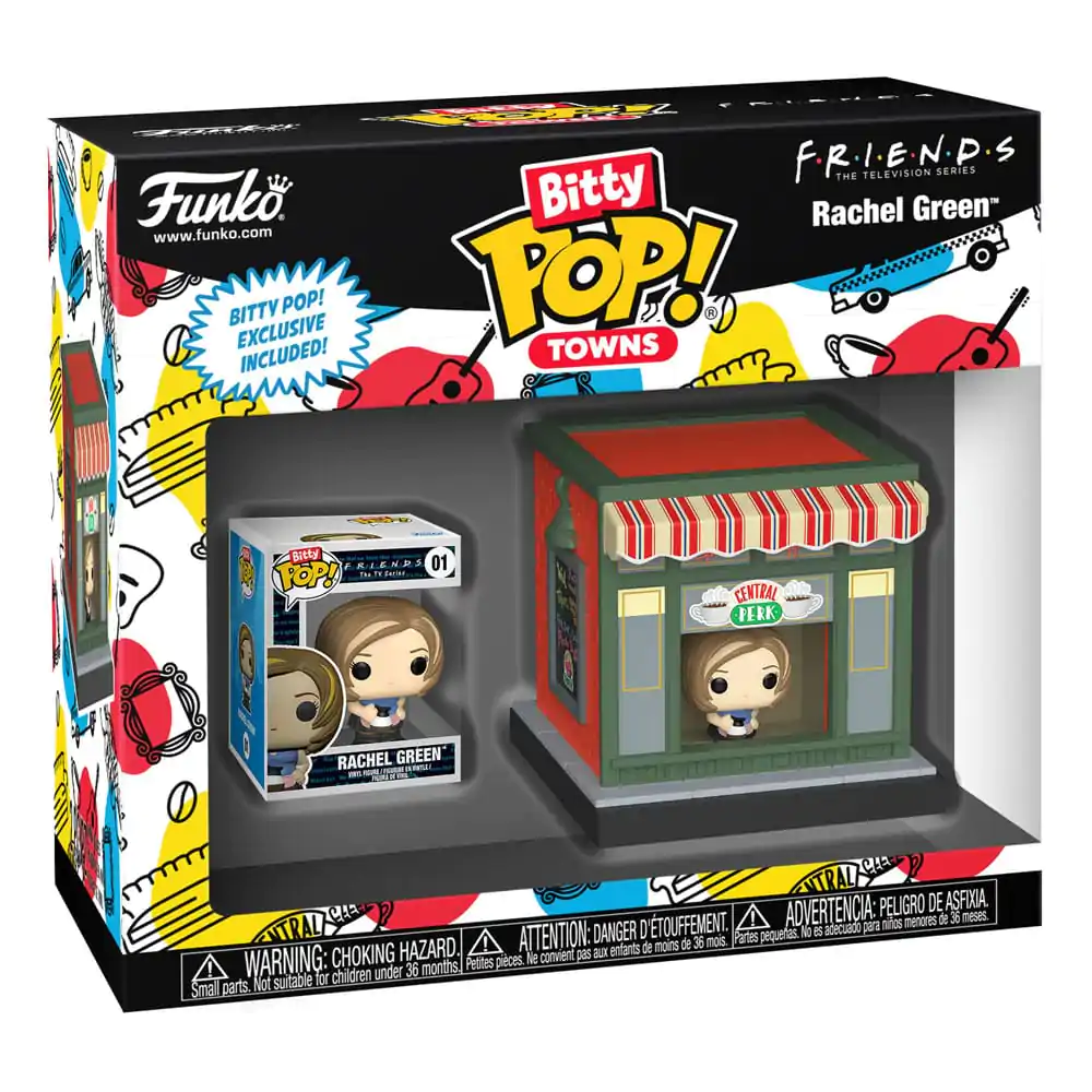 Friends Bitty Funko POP! Town vinylová figurka Rachel v Central Perks 2,5 cm fotografii produktu