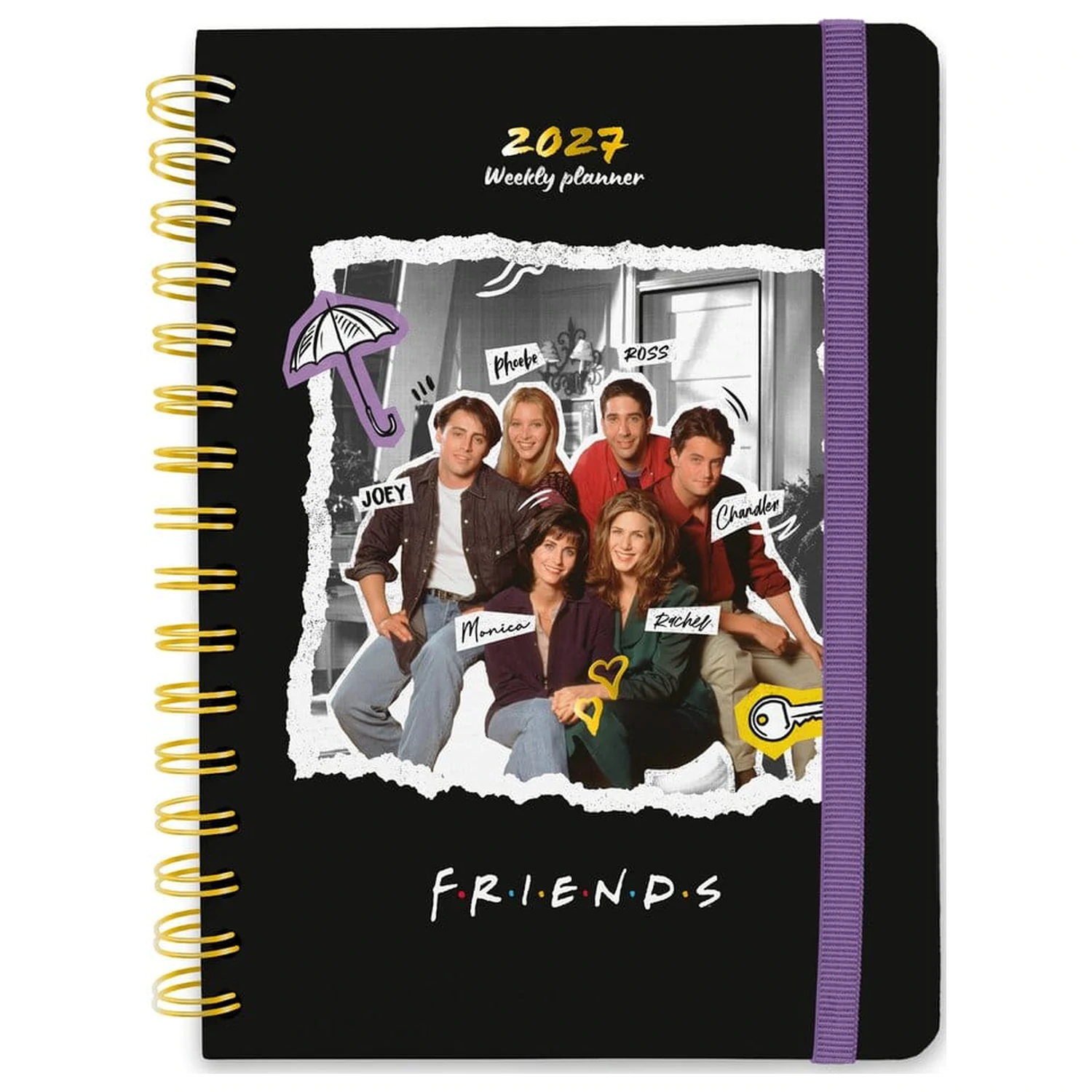 Friends Celoroční Plánovač 2027 A5 fotografii produktu