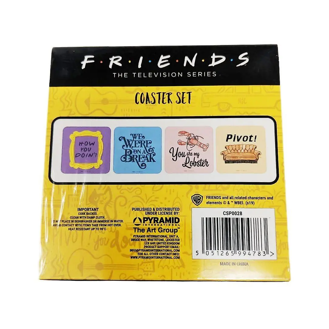 Friends Tácky 4-Pack Citáty fotografii produktu