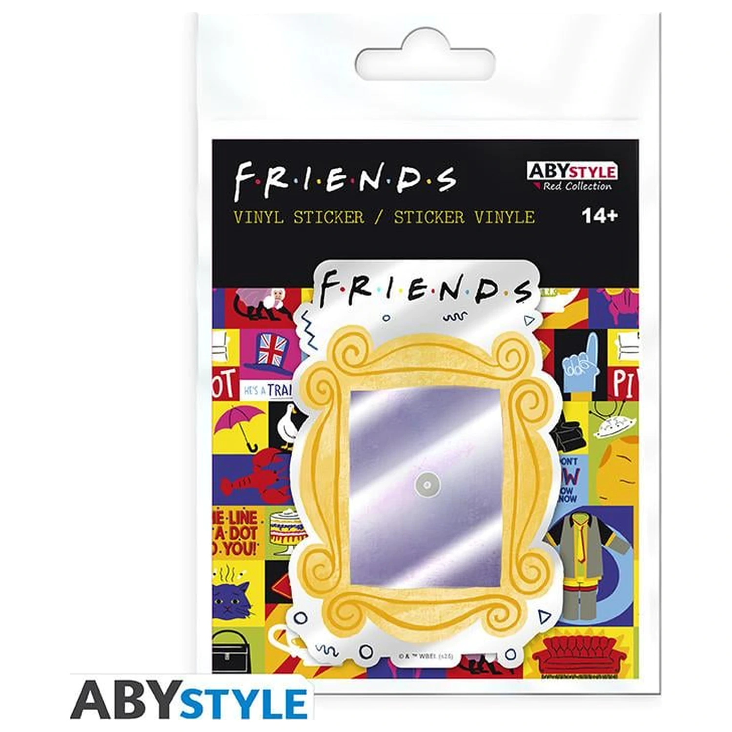 Friends Zrcadlová samolepka fotografii produktu