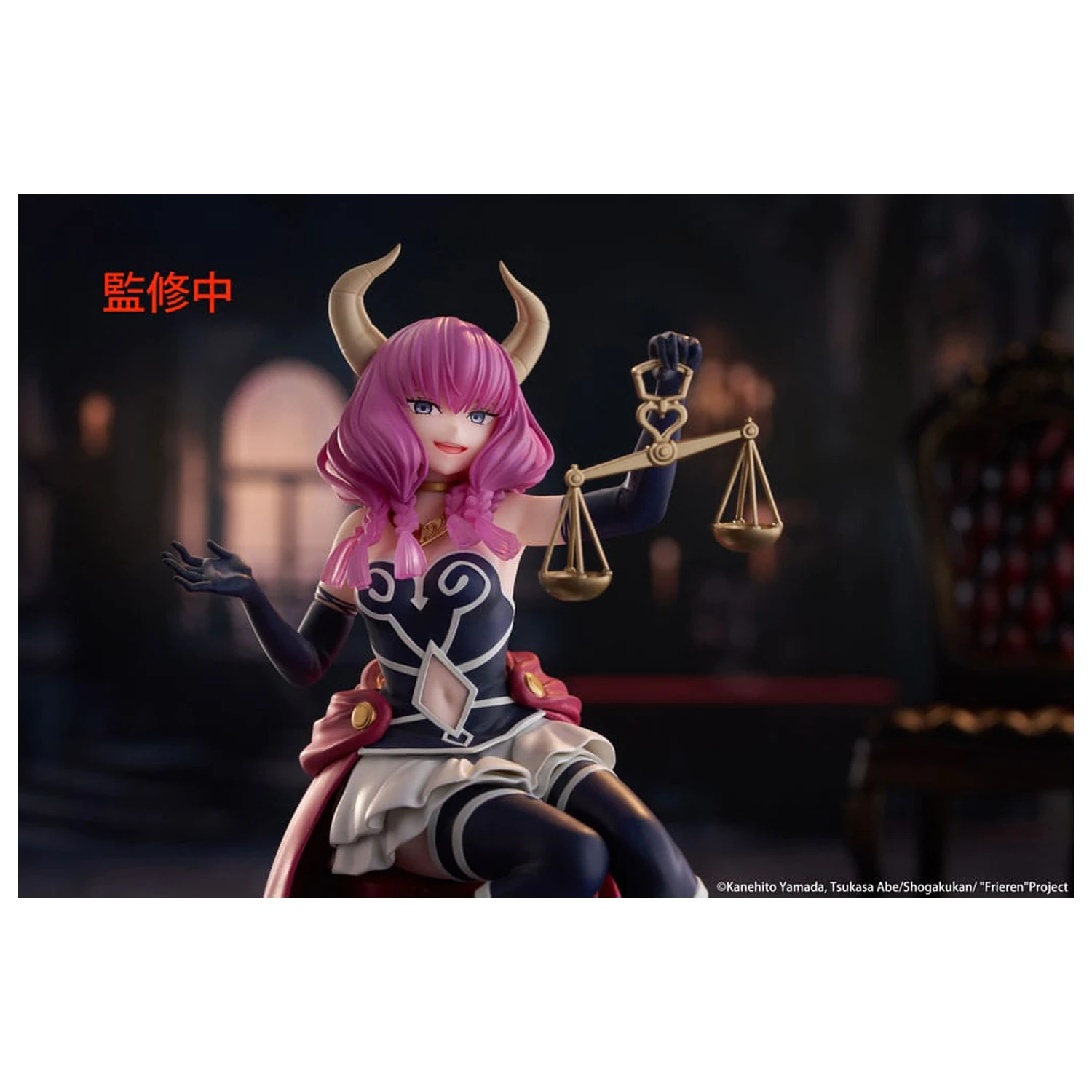 Frieren: Beyond Journey's End PVC soška Stolní roztomilá figurka Aura the guillotine 13 cm fotografii produktu