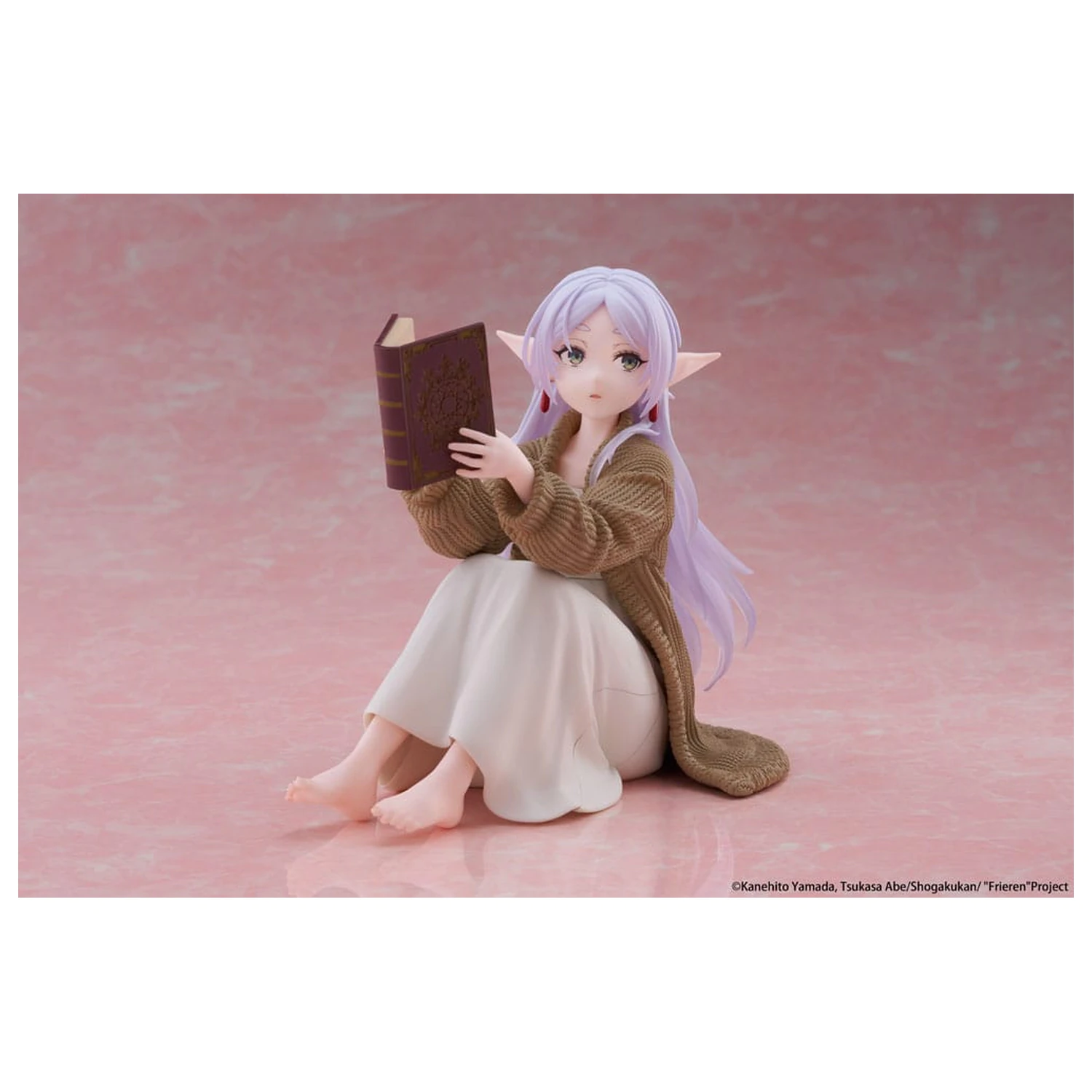 Frieren: Beyond Journey's End PVC soška Stolní Roztomilá figurka Frieren Roomwear Ver. 13 cm fotografii produktu
