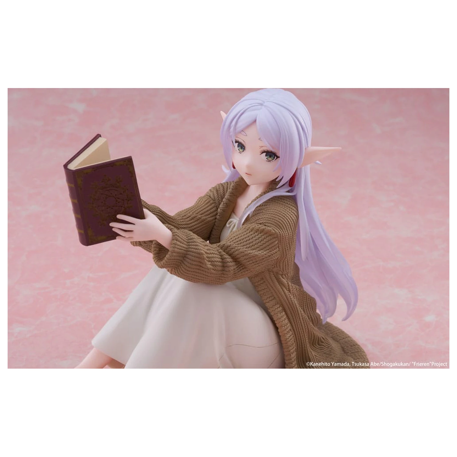 Frieren: Beyond Journey's End PVC soška Stolní Roztomilá figurka Frieren Roomwear Ver. 13 cm fotografii produktu