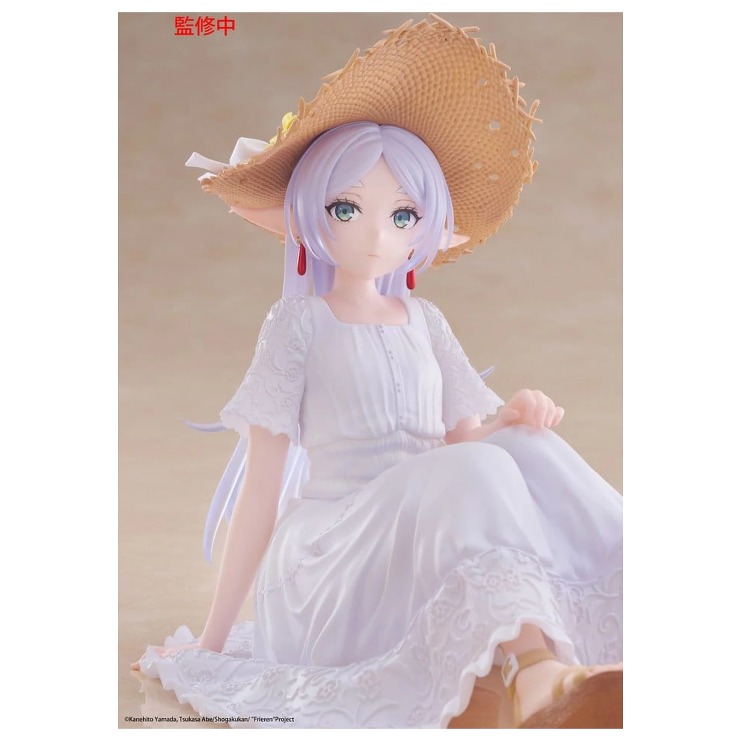Frieren: Beyond Journey's End PVC soška Stolní Roztomilá figurka Frieren Summer Dress Ver. 13 cm fotografii produktu