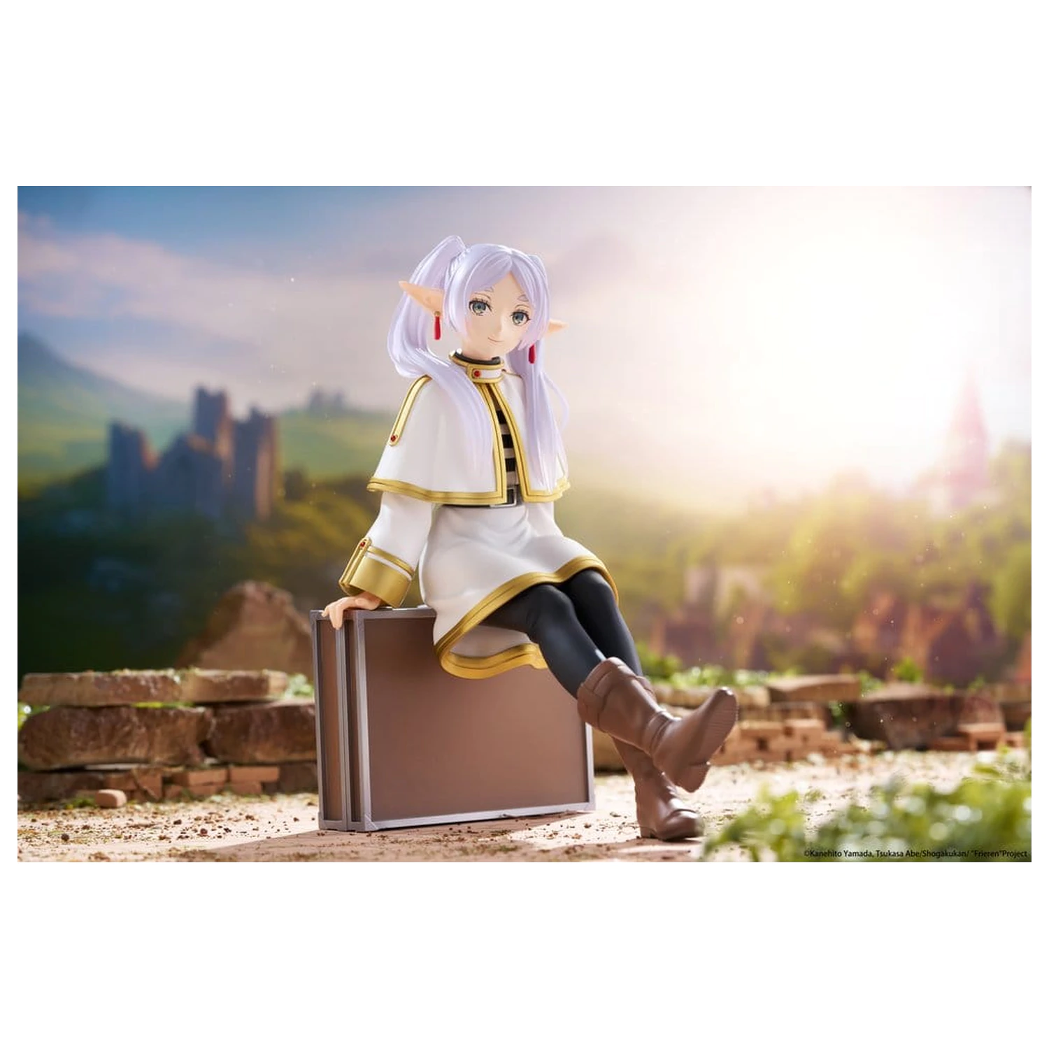 Frieren: Beyond Journey's End PVC figurka Desktop Cute Frieren (Trunk Case Ver.) Reissue 13 cm fotografii produktu