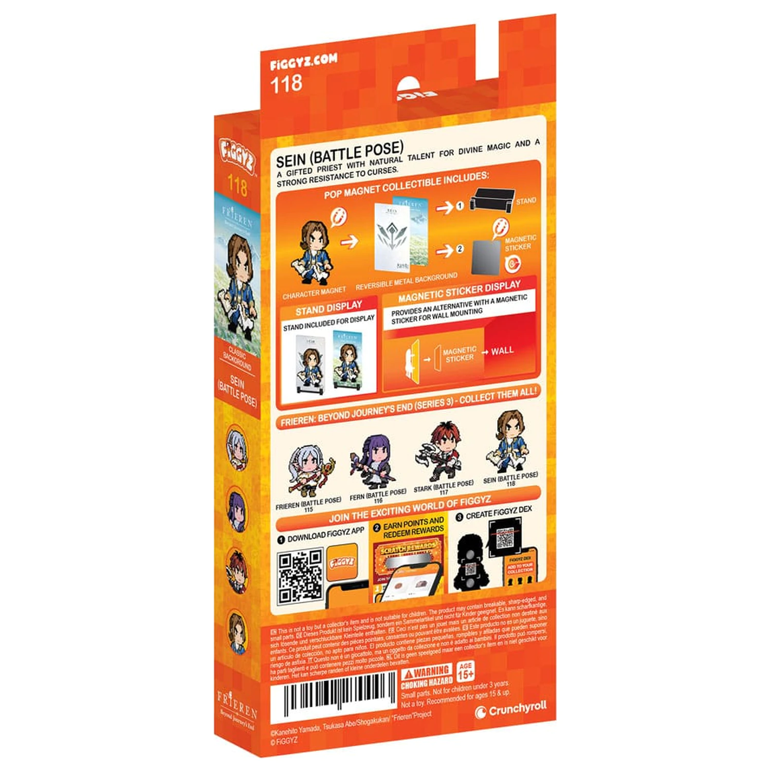 Frieren: Beyond Journey's End FiGGYZ magnet Sběratelská figurka Sein (bojová póza) 11 cm fotografii produktu
