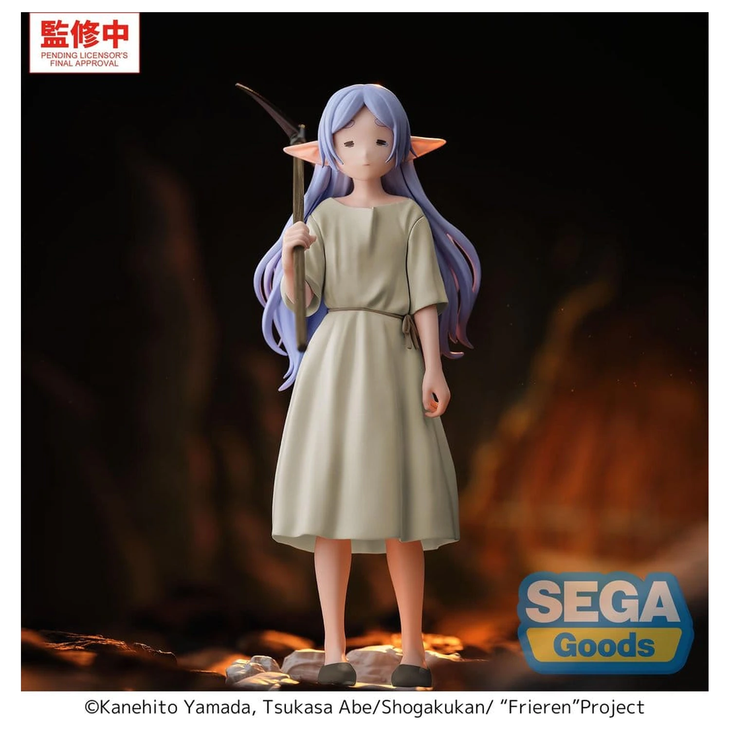 Frieren: Beyond Journey´s End High Premium PVC Figurka Frieren - I Am Forced to Slave Away in the Mines for Three Centuries 18 cm fotografii produktu