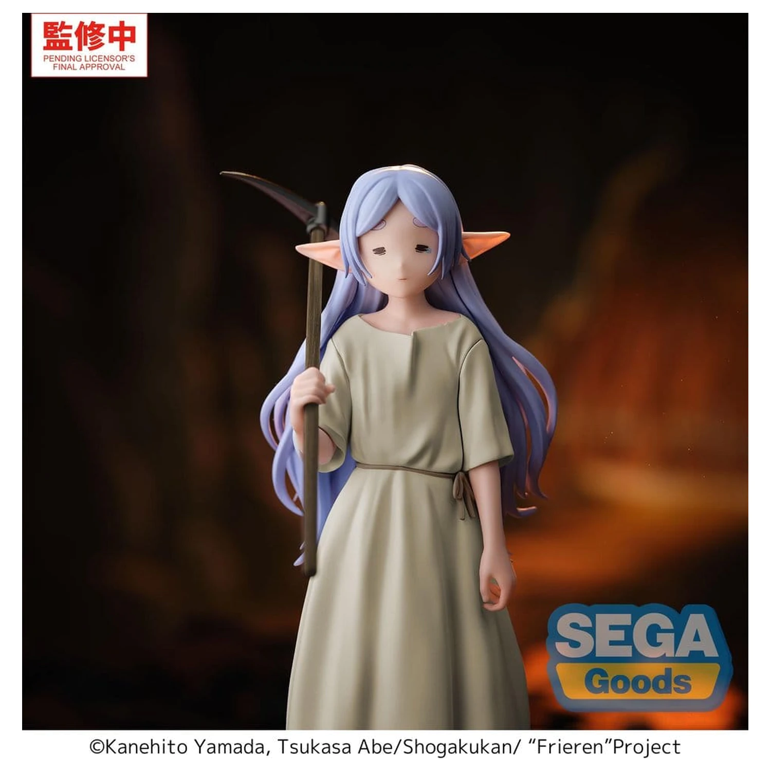 Frieren: Beyond Journey´s End High Premium PVC Figurka Frieren - I Am Forced to Slave Away in the Mines for Three Centuries 18 cm fotografii produktu