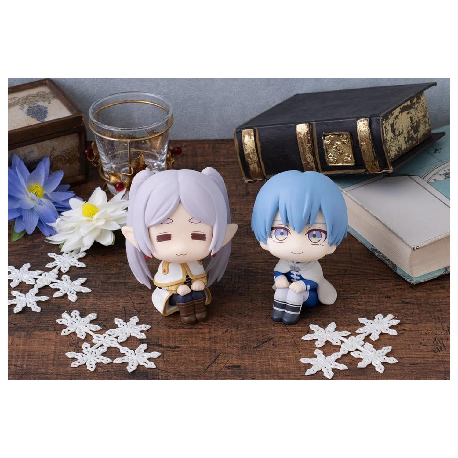 Frieren: Beyond Journey's End Look Up PVC Sochy Droopy Face Ver. & Himmel 11 cm (s dárkem) fotografii produktu
