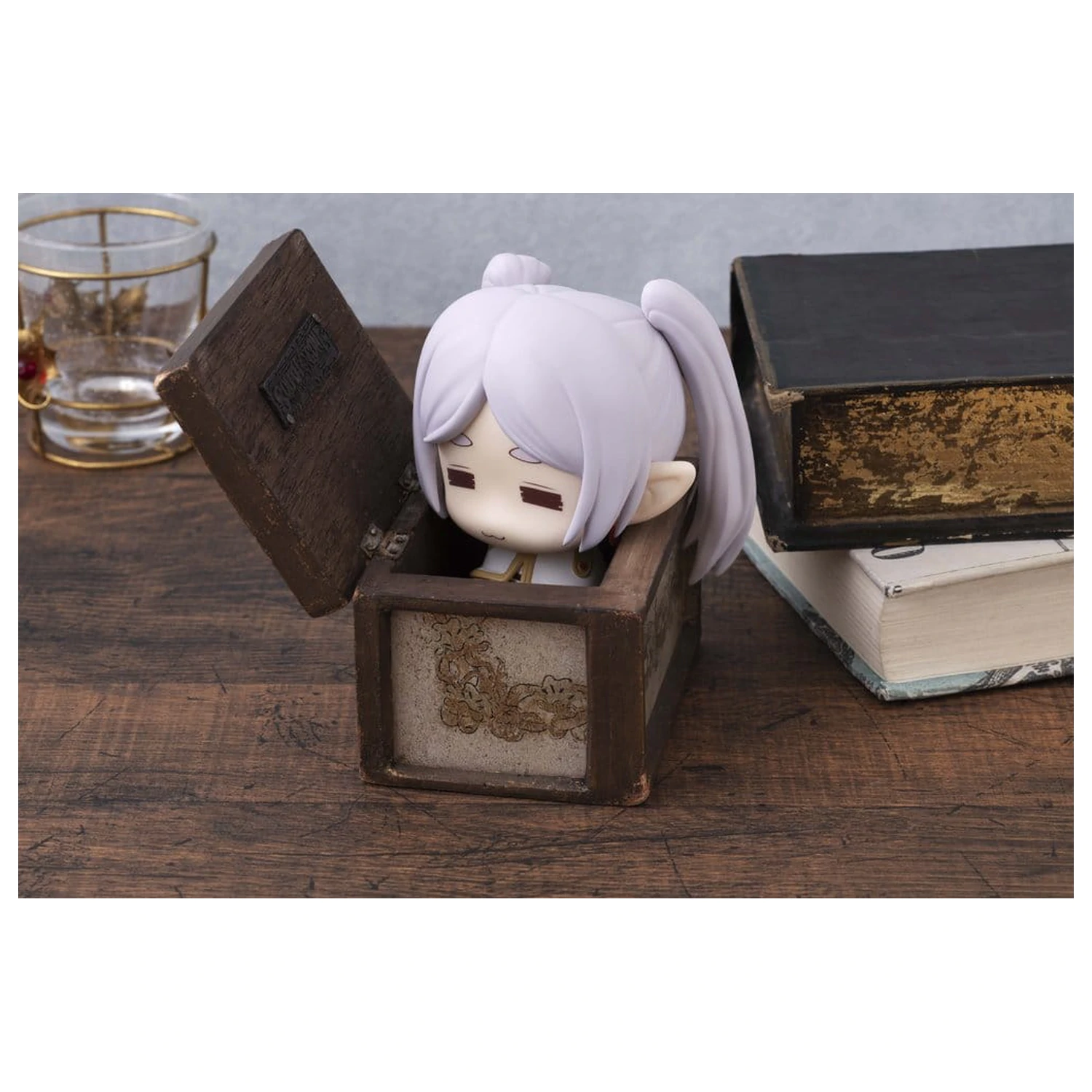 Frieren: Beyond Journey's End Look Up PVC Socha Frieren Droopy Face Ver. 11 cm fotografii produktu