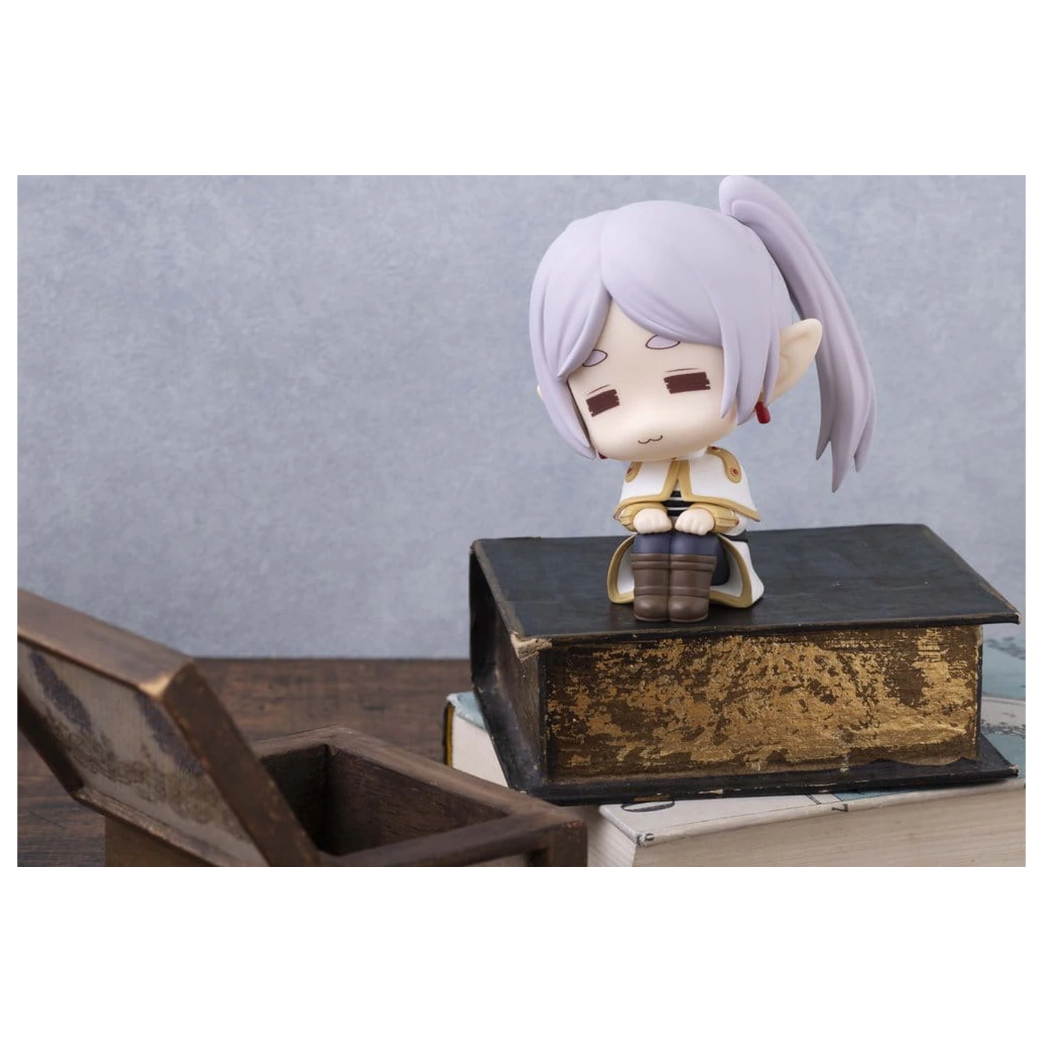 Frieren: Beyond Journey's End Look Up PVC Socha Frieren Droopy Face Ver. 11 cm fotografii produktu