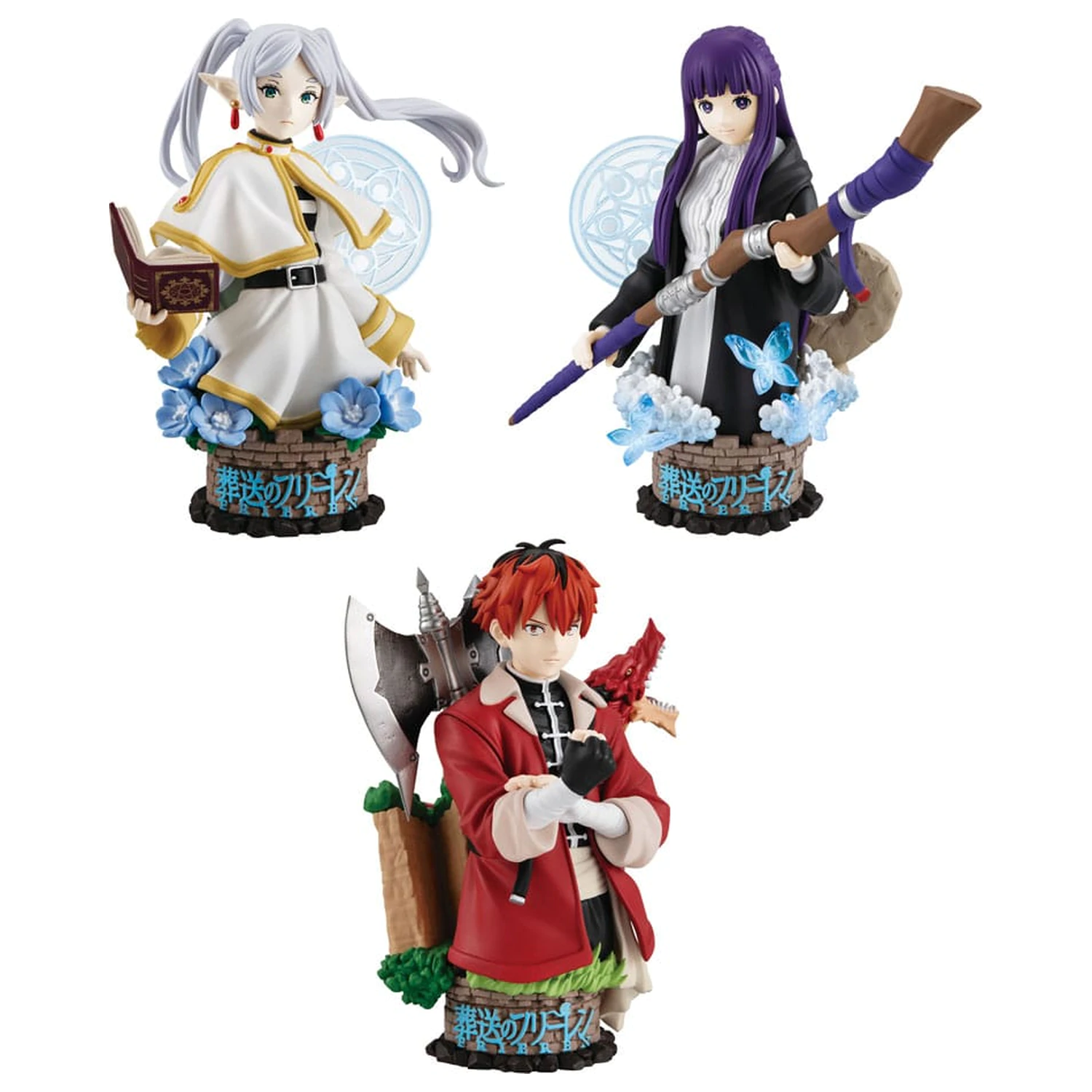 Frieren: Beyond Journey's End Petitrama EX Series Sběratelská figurka 3-Set Their Journey 9 cm fotografii produktu