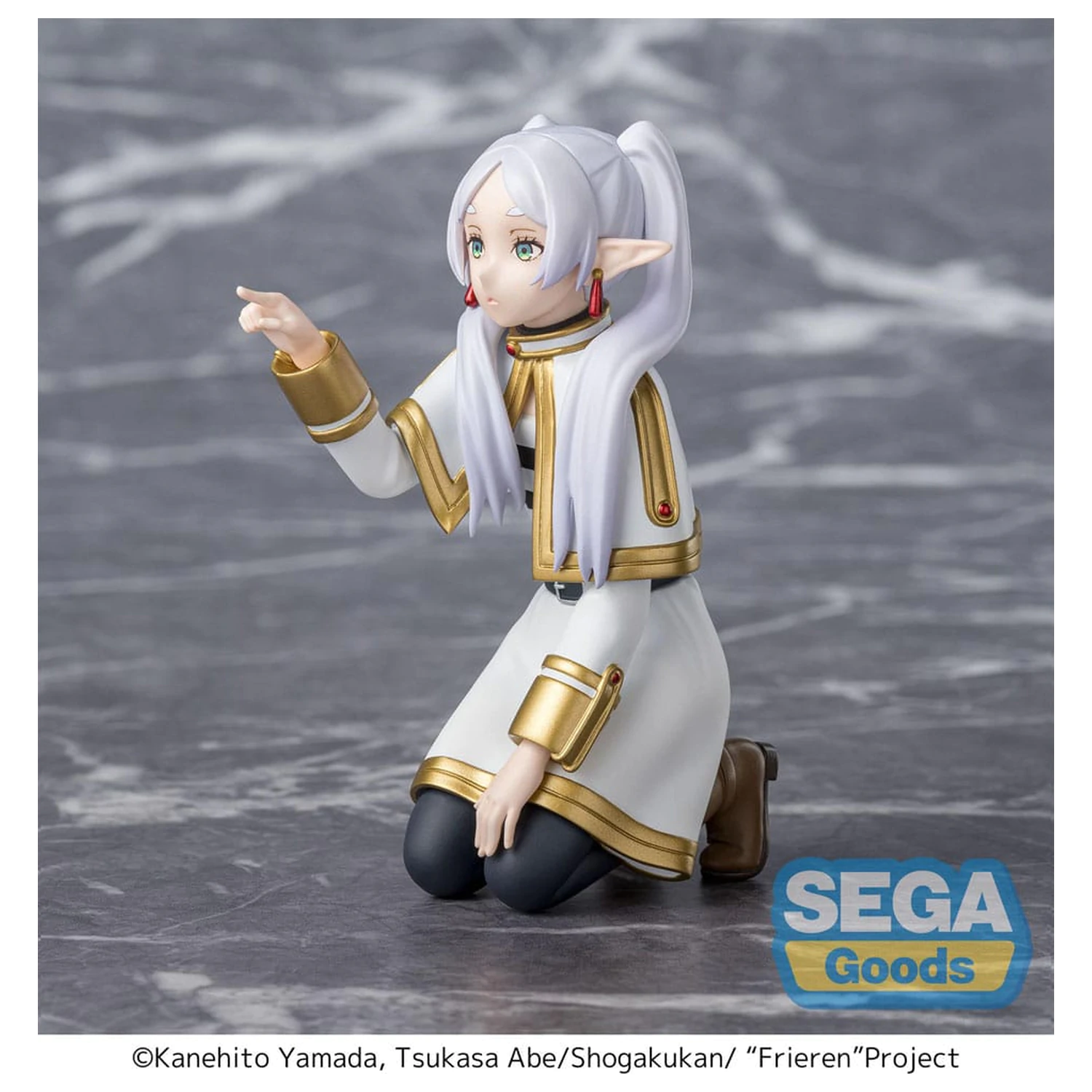 Frieren: Beyond Journey's End PM Perching PVC soška Frieren Poking Something 10 cm fotografii produktu
