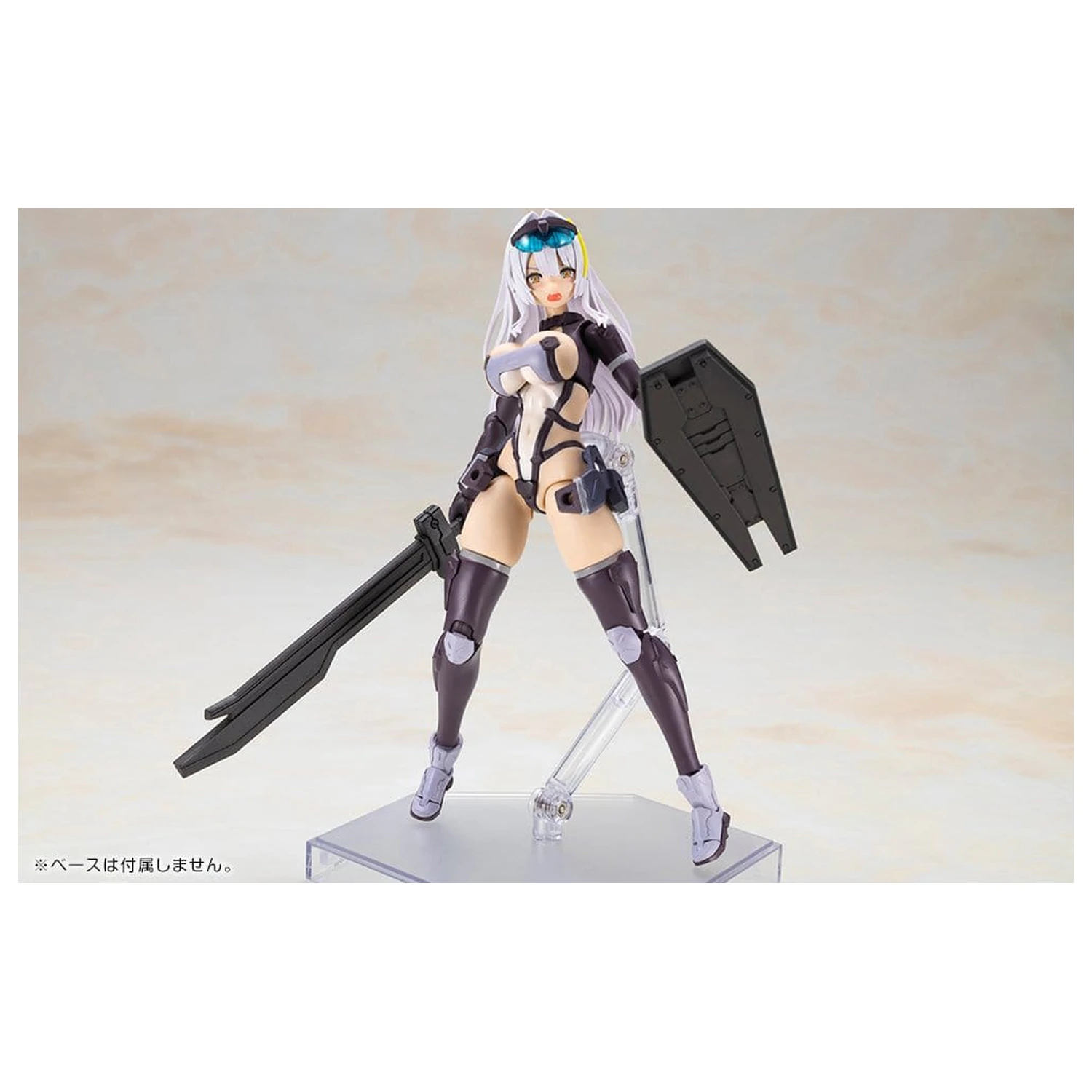 Front Mission Plastic Model Non Zenith Girl Gray Ver. 16 cm fotografii produktu