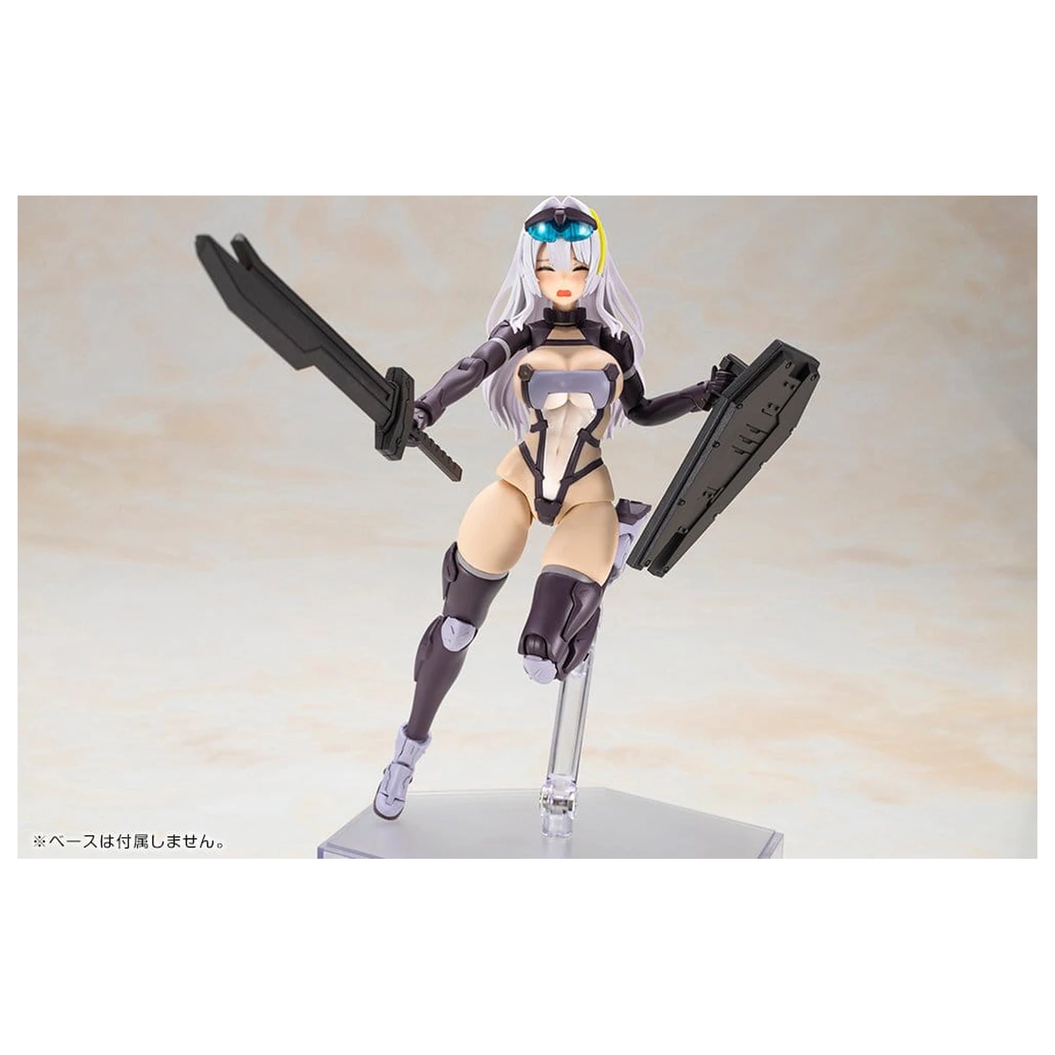 Front Mission Plastic Model Non Zenith Girl Gray Ver. 16 cm fotografii produktu