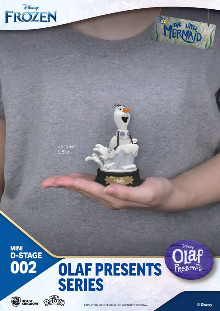 Mražená Mini Diorama Stage PVC Soška Olaf Presents Olaf Genie 12 cm fotografii produktu