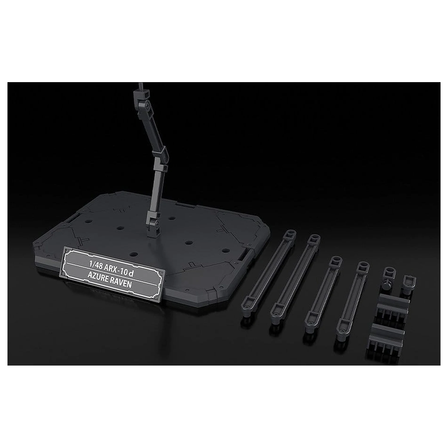Full Metal Panic! Plastikový model Kit 1/48 Azure Raven s Type 10 Modified Monomolecular Blade Plated Ver. a speciální podstavcem 18 cm fotografii produktu