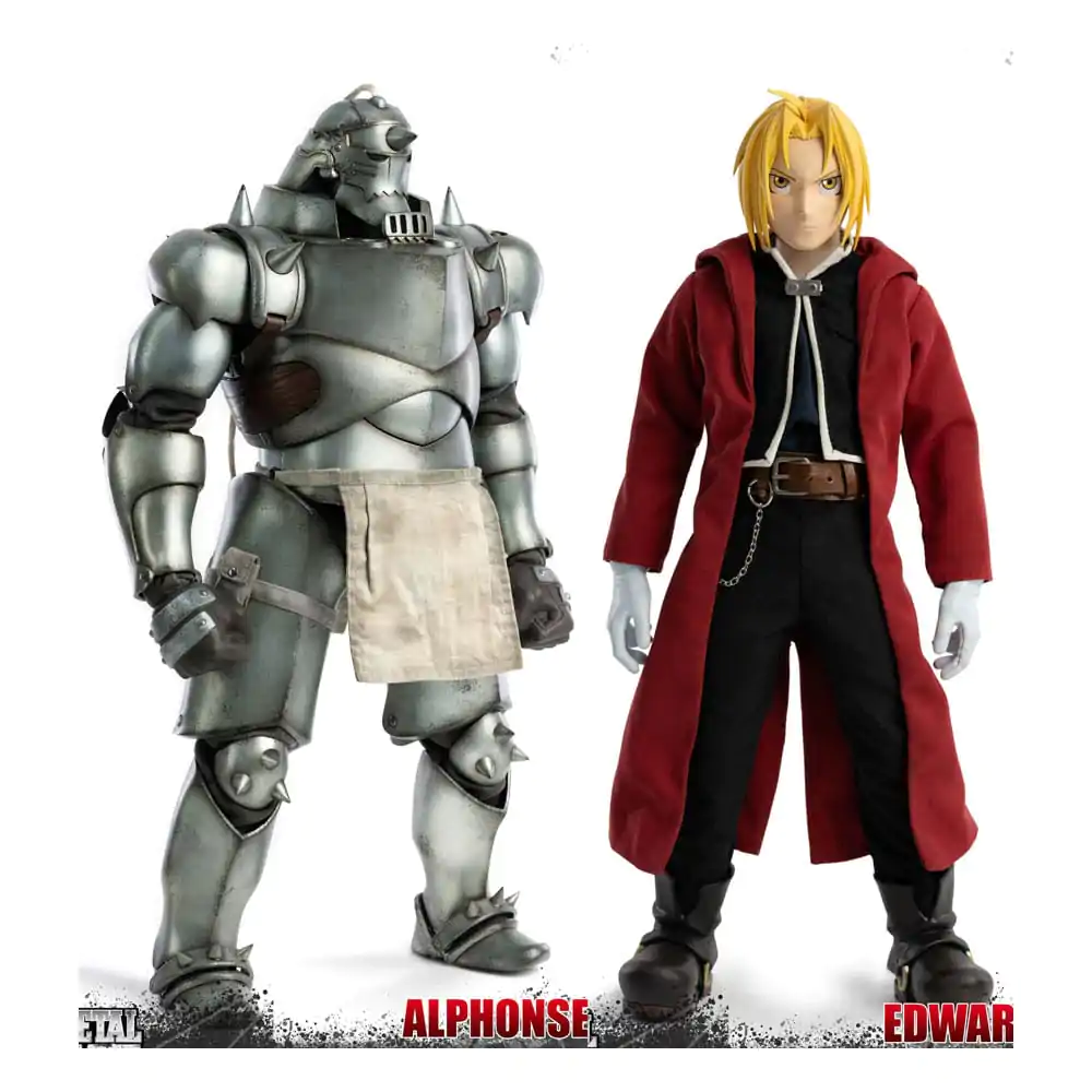 Fullmetal Alchemist: Brotherhood Akční figurky 1/6 Alphonse & Edward Elric Twin Pack fotografii produktu